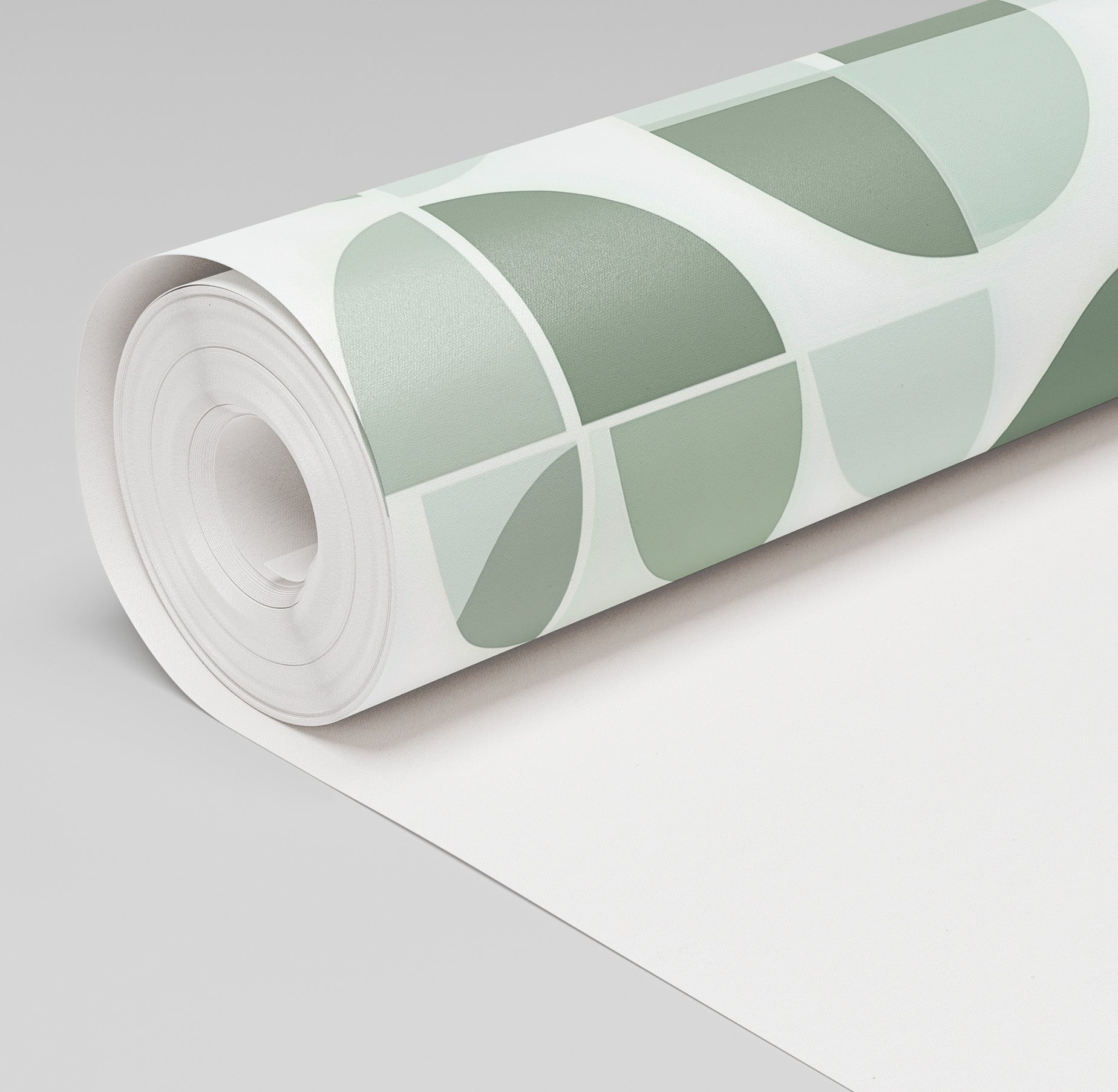 Sage Rhythm Wallpaper - Benton Lane Home - Painted Paper