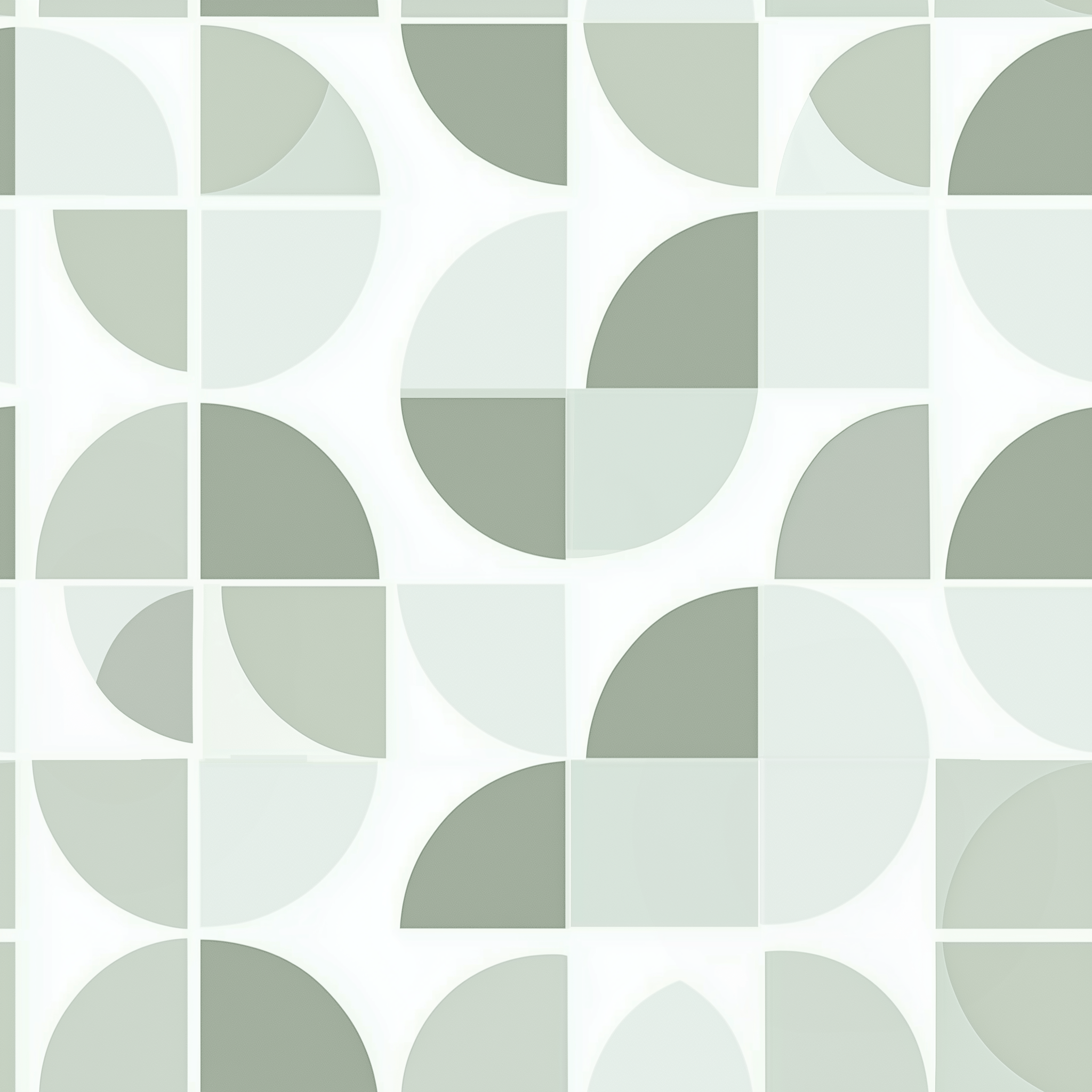 Sage Rhythm Wallpaper - Painted Paper