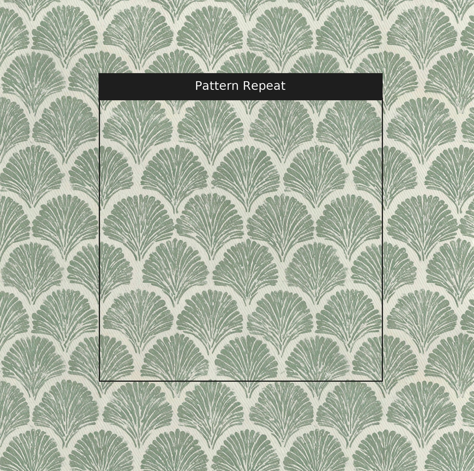 Sage Shell - Fabric - Lemon Park