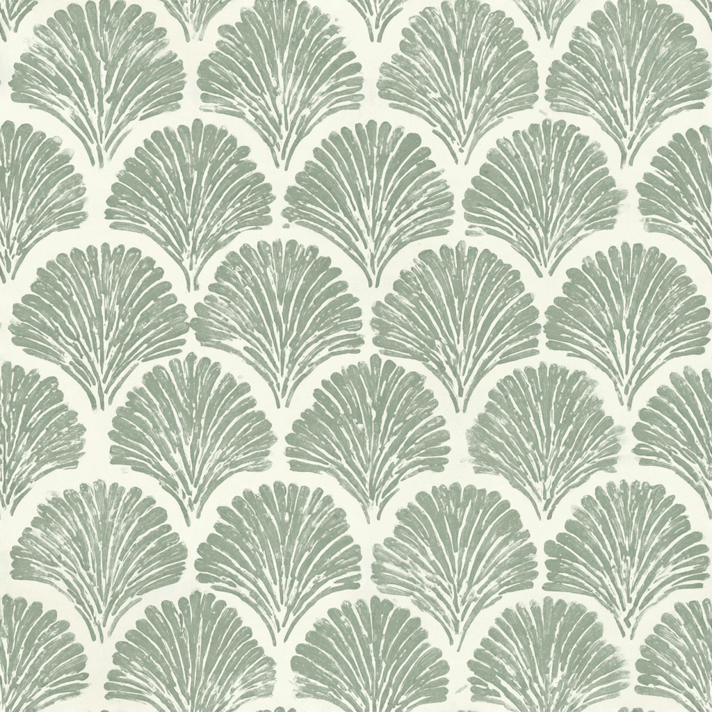 Sage Shell Wallpaper - Lemon Park