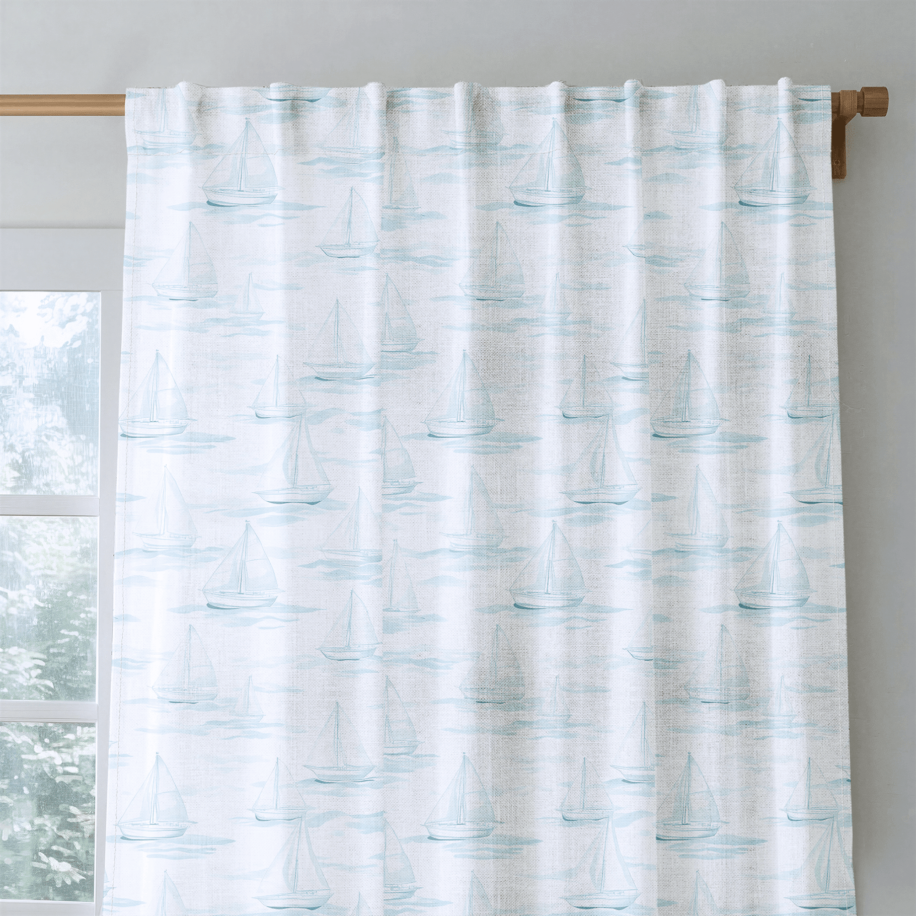 Sail Away - Drapery - Benton Lane Home - Lemon Park