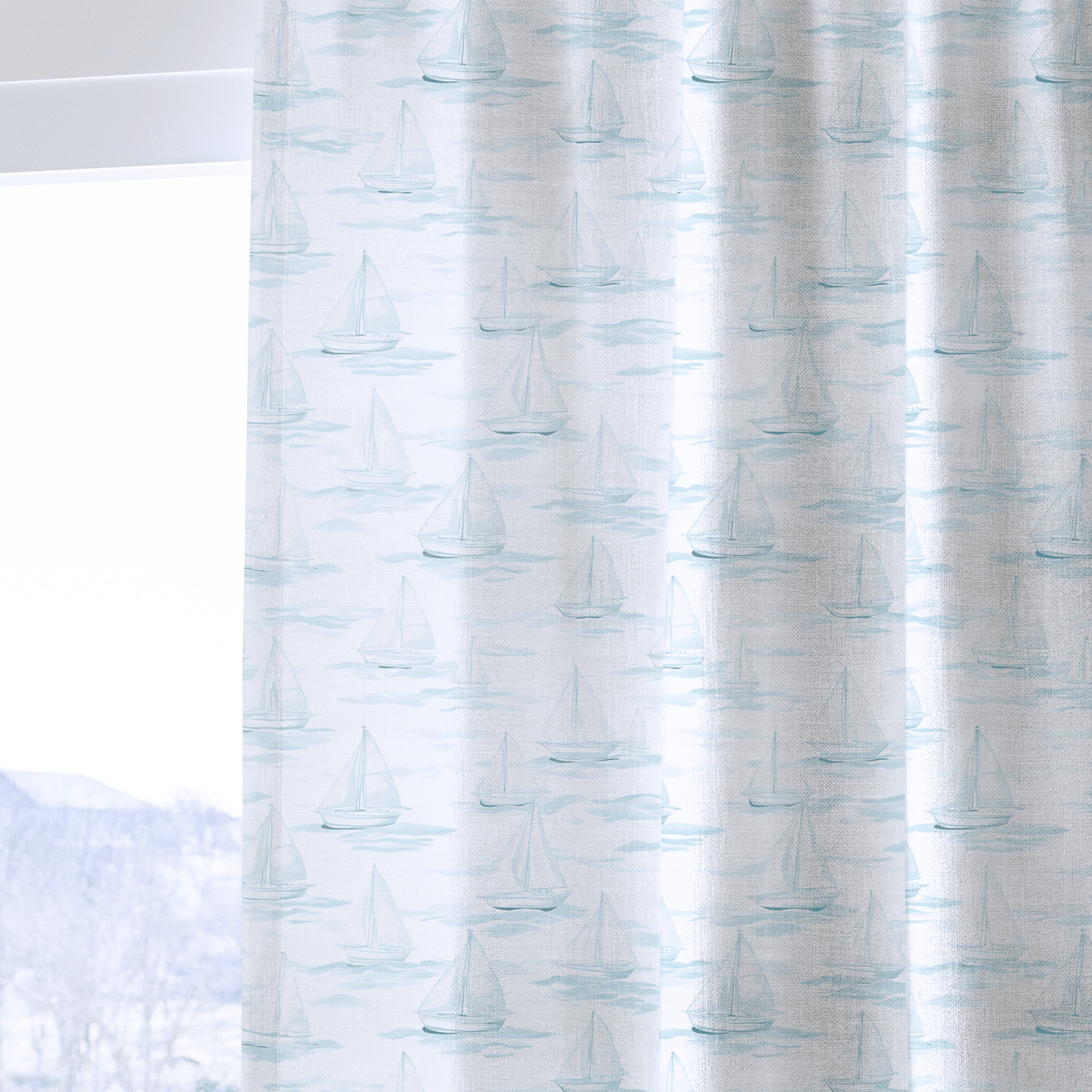 Sail Away - Drapery - Benton Lane Home - Lemon Park