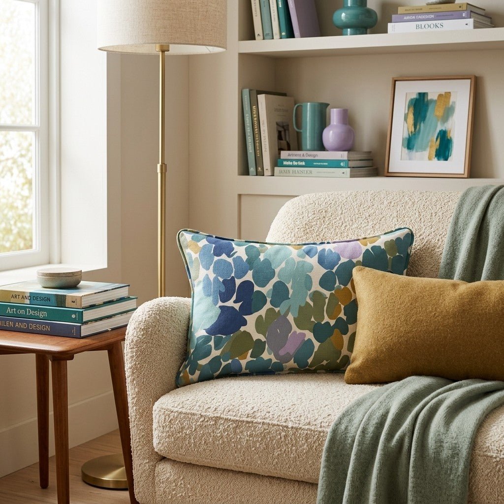 Sailcloth Throw Pillow - Hillcroft Home