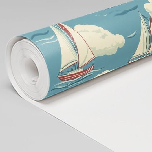 Sailor Wallpaper - Benton Lane Home - Painted Paper