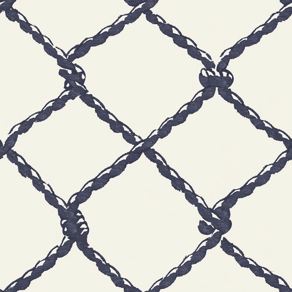 Sailor’s Knot Wallpaper - Benton Lane Home - Painted Paper