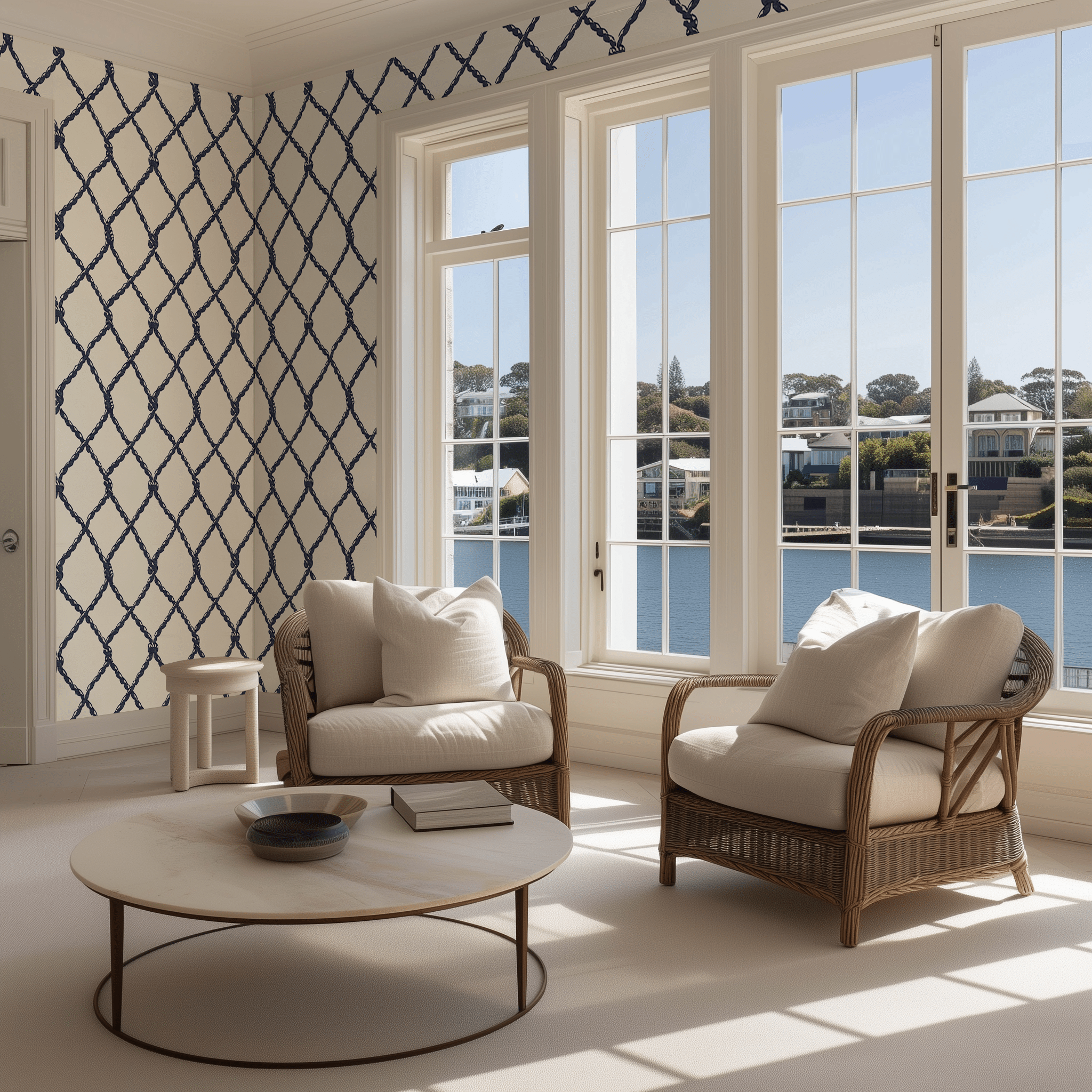 Sailor’s Knot Wallpaper - Benton Lane Home - Painted Paper