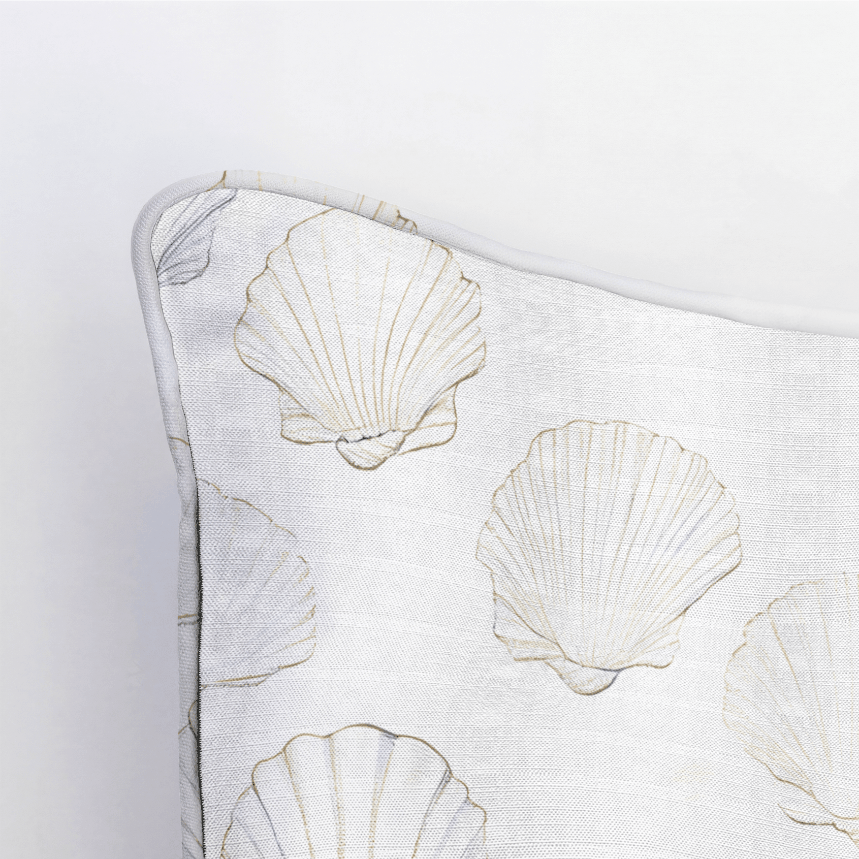 Sally's Sea Shells Throw Pillow - Benton Lane Home - Lemon Park