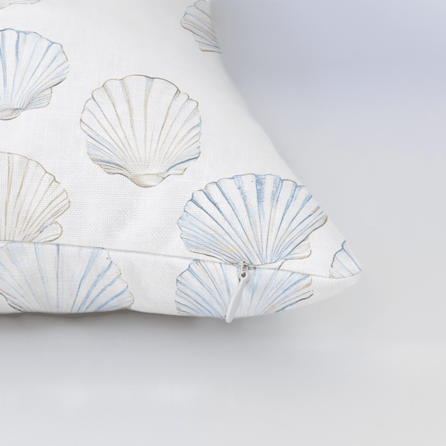 Sally's Sea Shells Throw Pillow - Benton Lane Home - Lemon Park