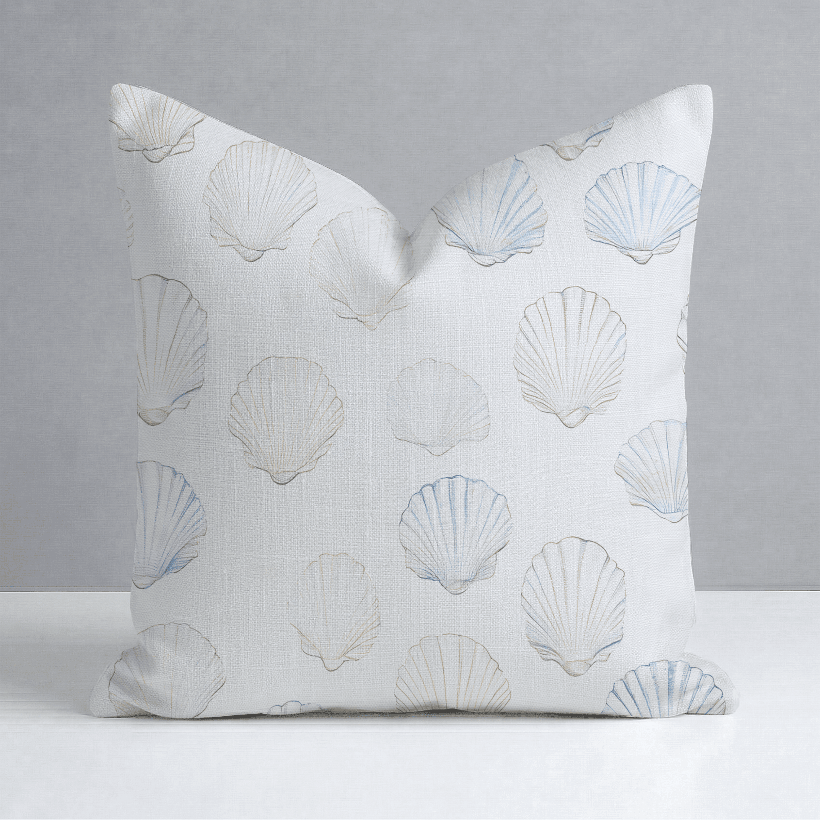 Sally's Sea Shells Throw Pillow - Benton Lane Home - Lemon Park