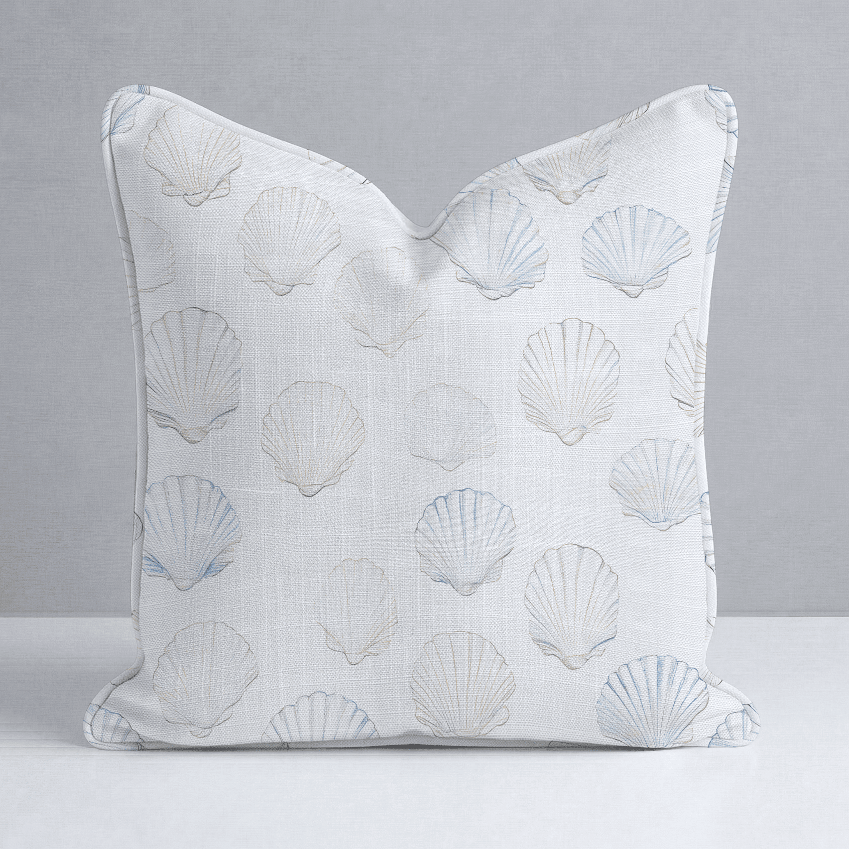 Sally's Sea Shells Throw Pillow - Benton Lane Home - Lemon Park