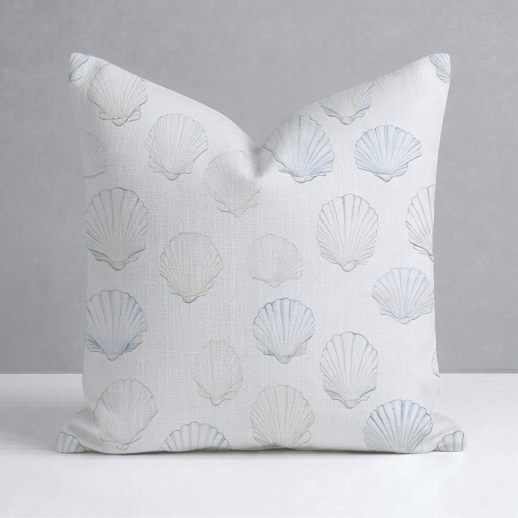Sally's Sea Shells Throw Pillow - Benton Lane Home - Lemon Park