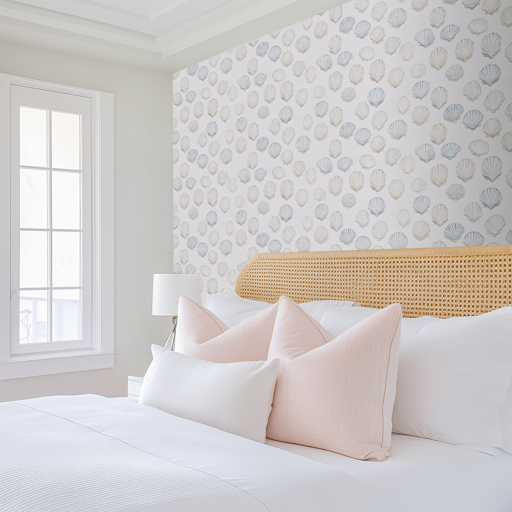 Sally's Sea Shells Wallpaper - Lemon Park