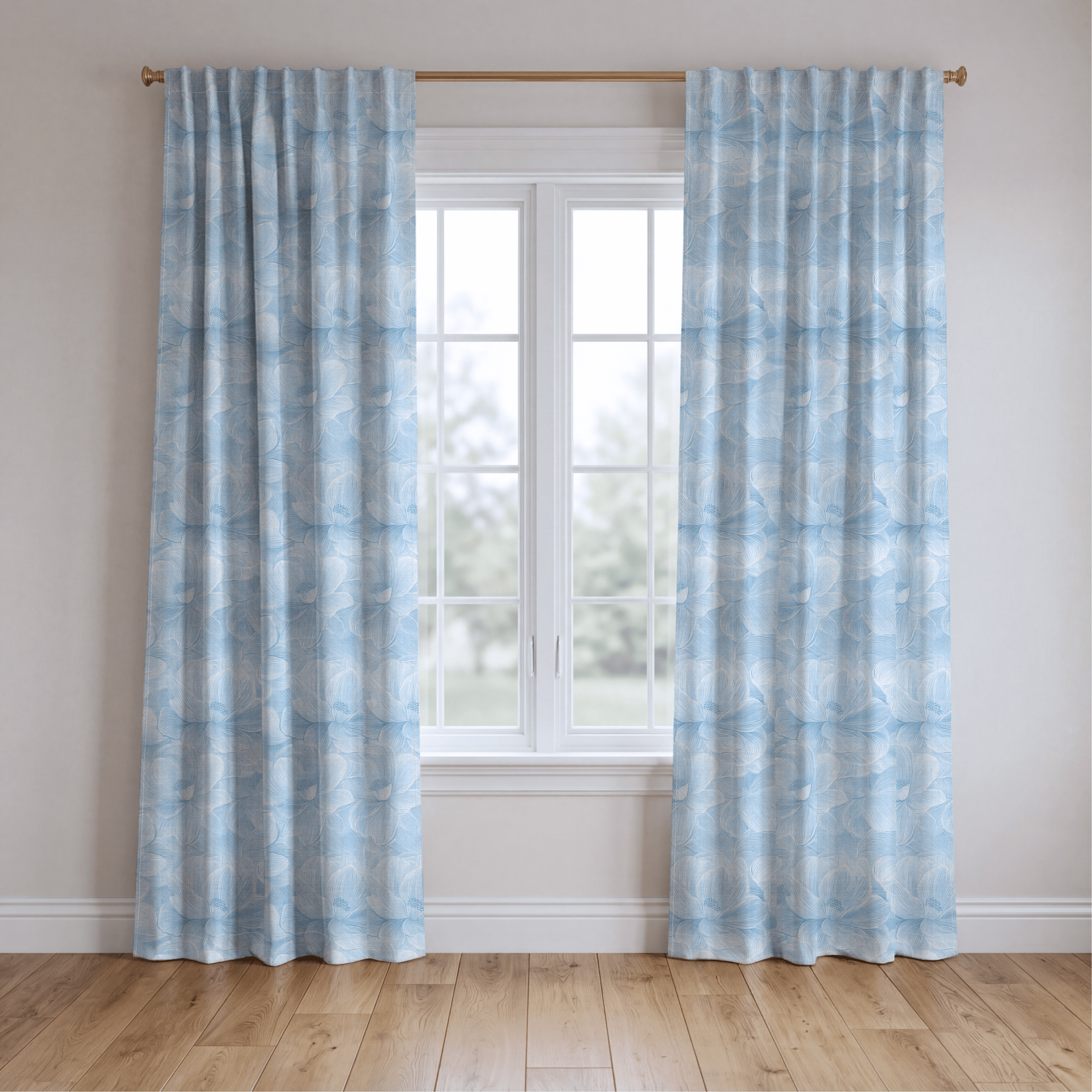 Salt Air - Drapery - Benton Lane Home - Lemon Park
