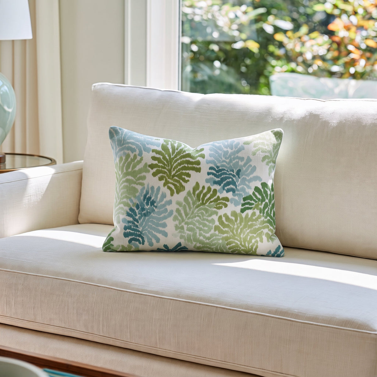 Saltwater Throw Pillow - Benton Lane Home - Hillcroft Home