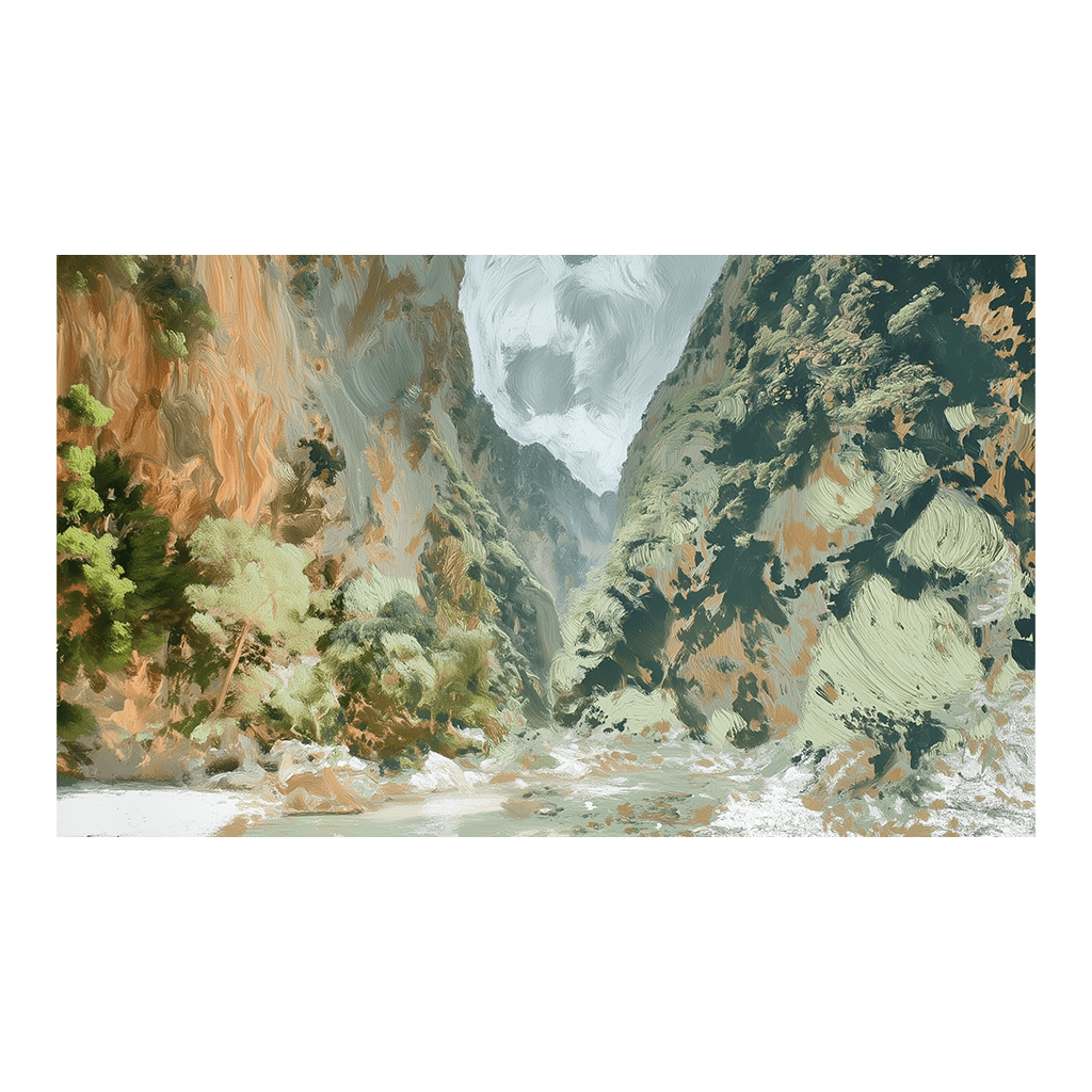 Samaria Gorge - Tapestry - Benton Lane Home - Lemon Park