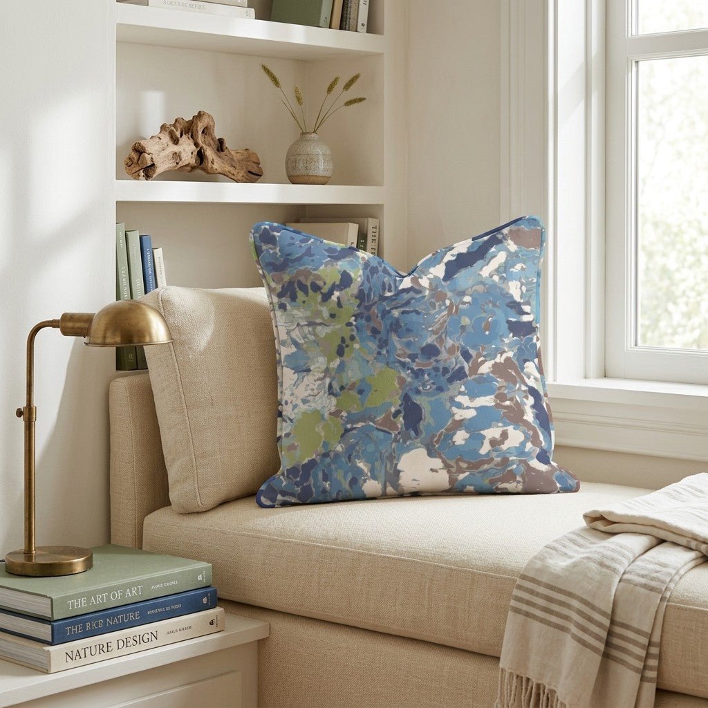 Sandcastle Throw Pillow - Benton Lane Home - Hillcroft Home