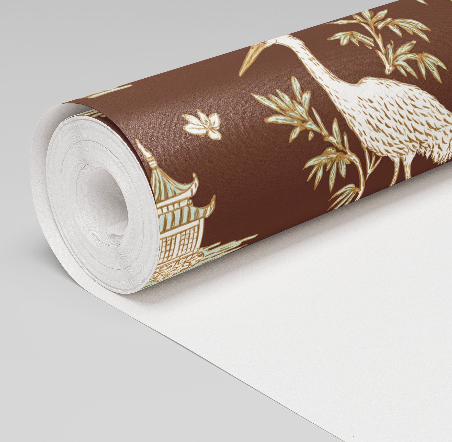 Sandhill Cranes Wallpaper - Benton Lane Home - Painted Paper