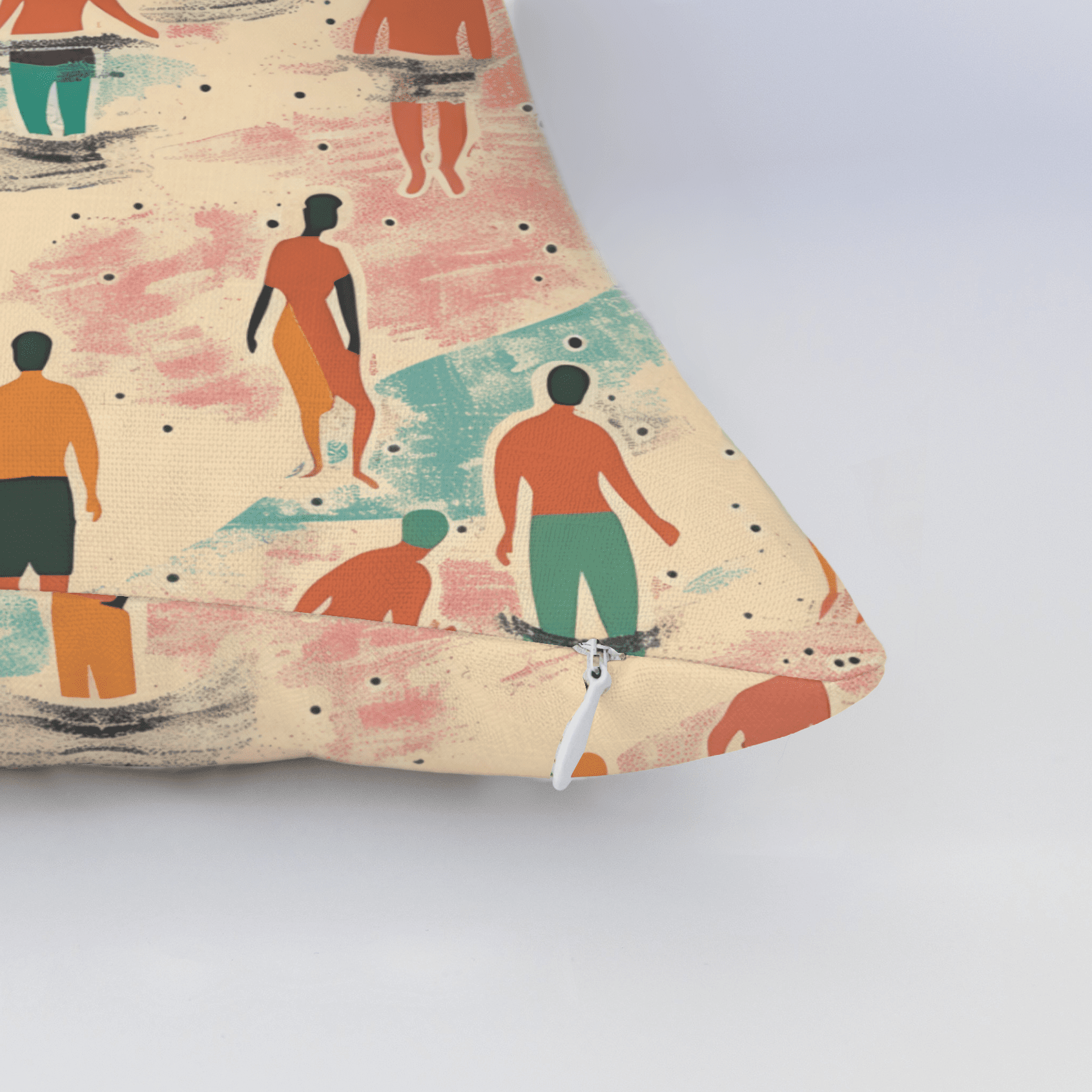 Sandy Shores Gathering Throw Pillow - Benton Lane Home - Lemon Park