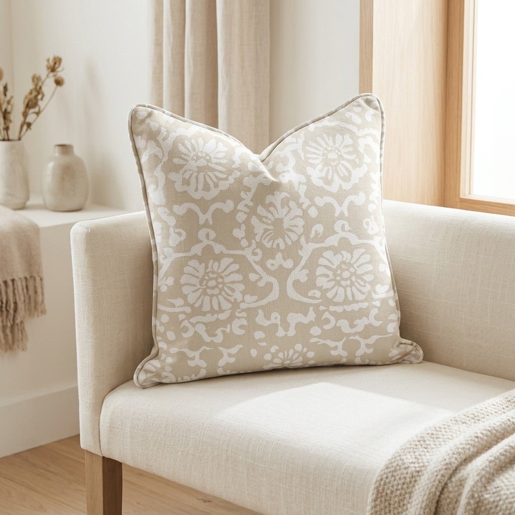 Sandy Throw Pillow - Lemon Park