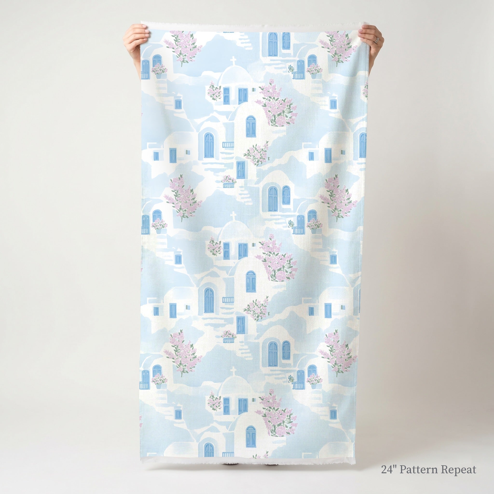 Santorini Sunset - Fabric - Benton Lane Home - Lemon Park