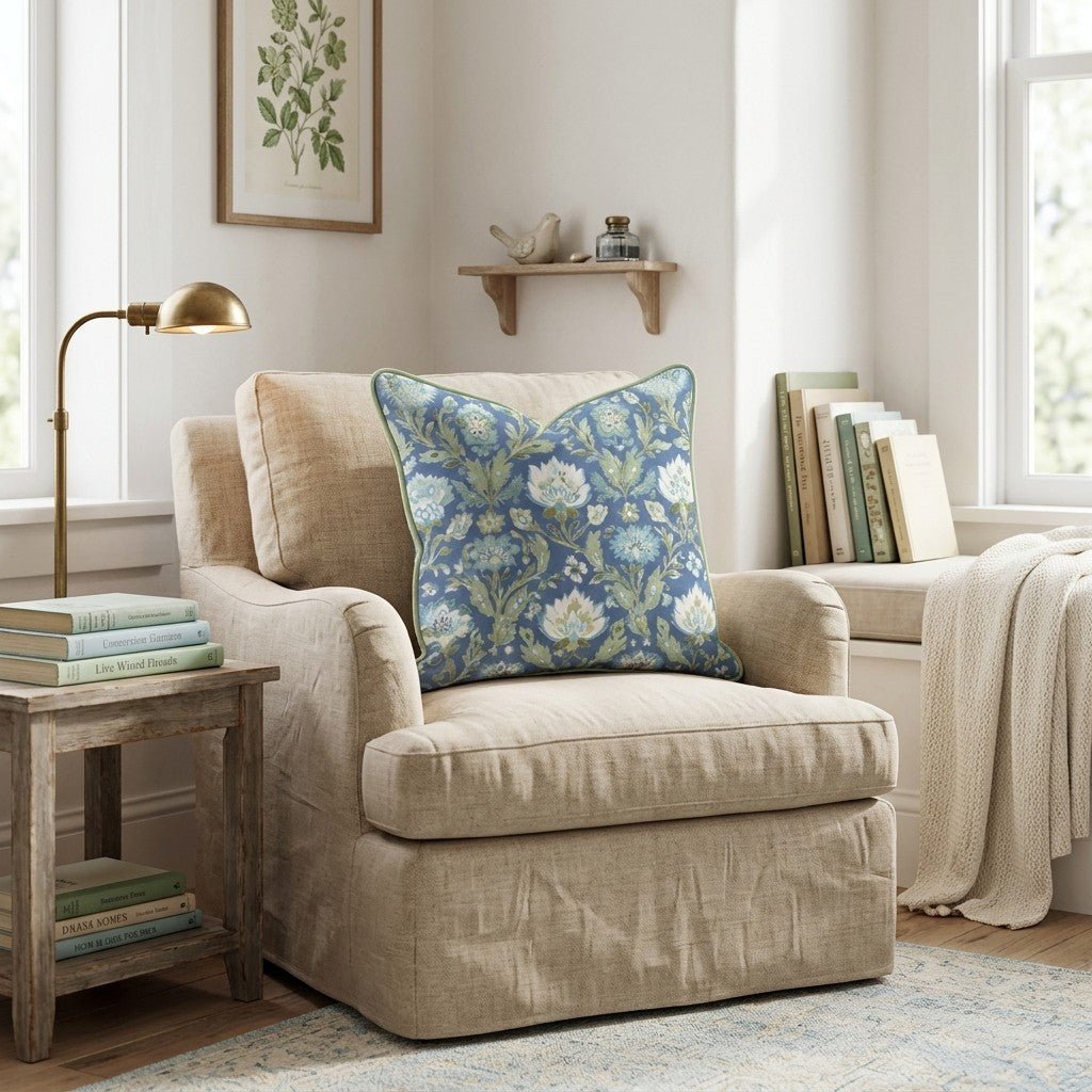 Saoirse Floral Throw Pillow - Benton Lane Home - Hillcroft Home