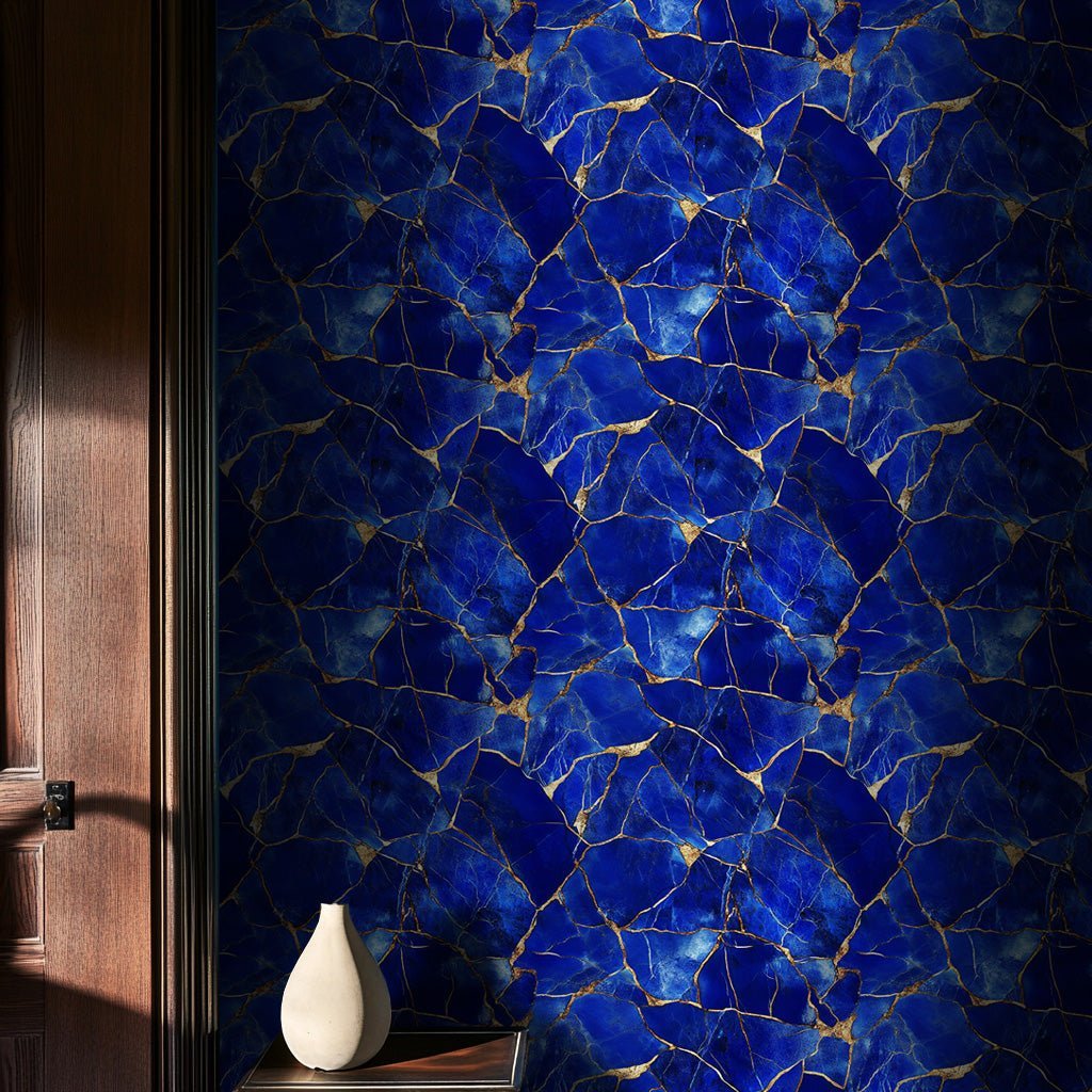 Sapphira Wallpaper - Benton Lane Home - Painted Paper