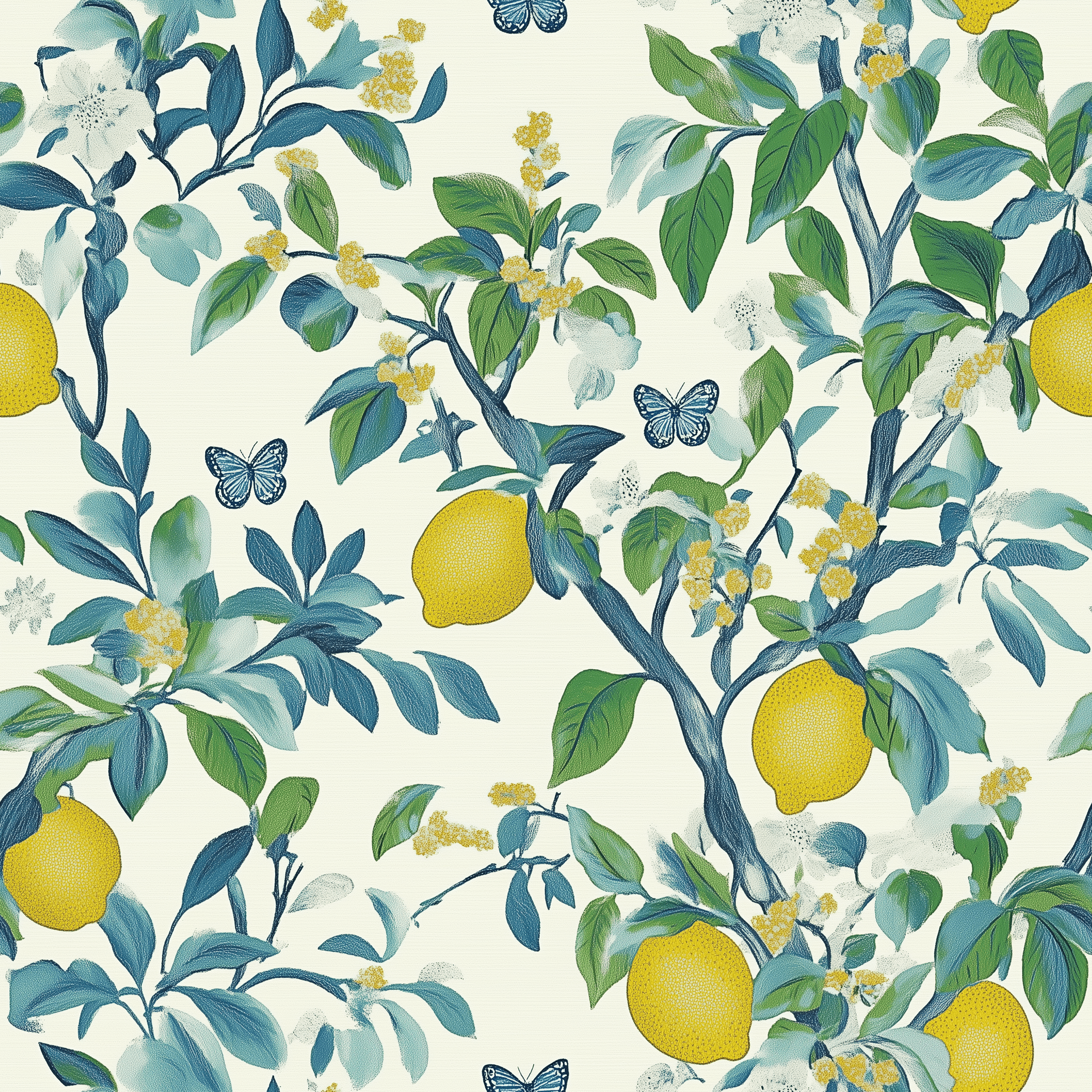 Sasha Wallpaper - Benton Lane Home - Painted Paper