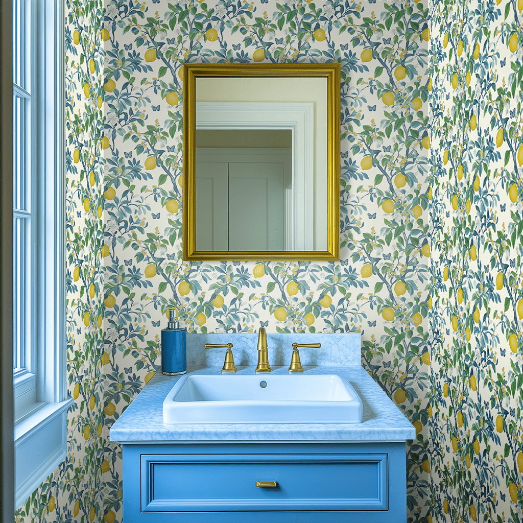 Sasha Wallpaper - Benton Lane Home - Painted Paper