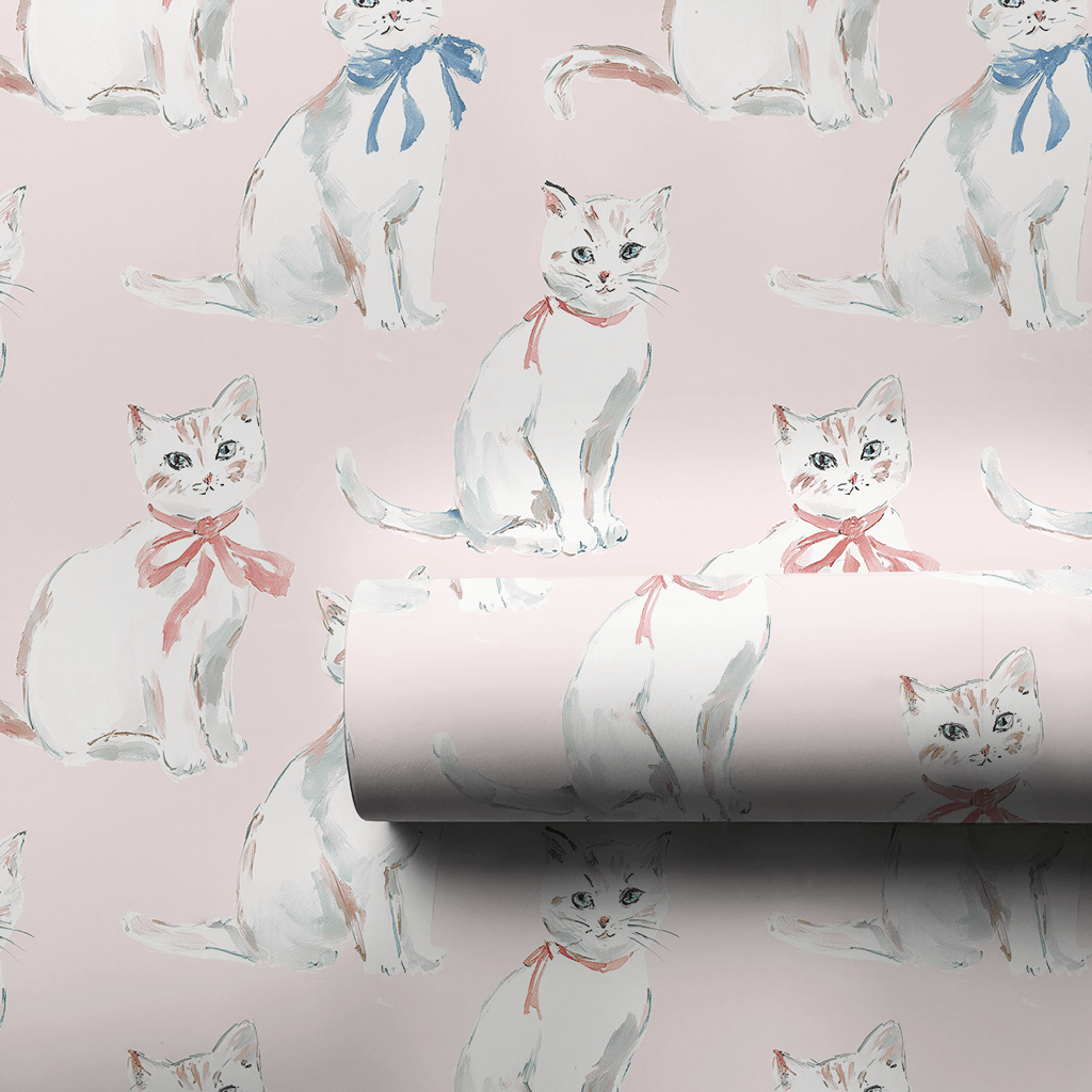 Sassy Cats - Wrapping Paper - Benton Lane Home - Lemon Park