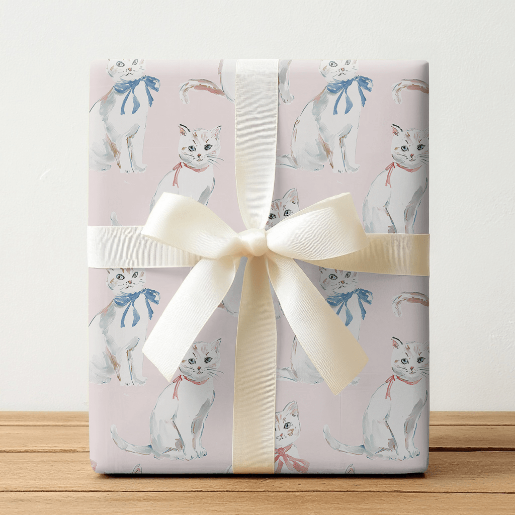 Sassy Cats - Wrapping Paper - Benton Lane Home - Lemon Park