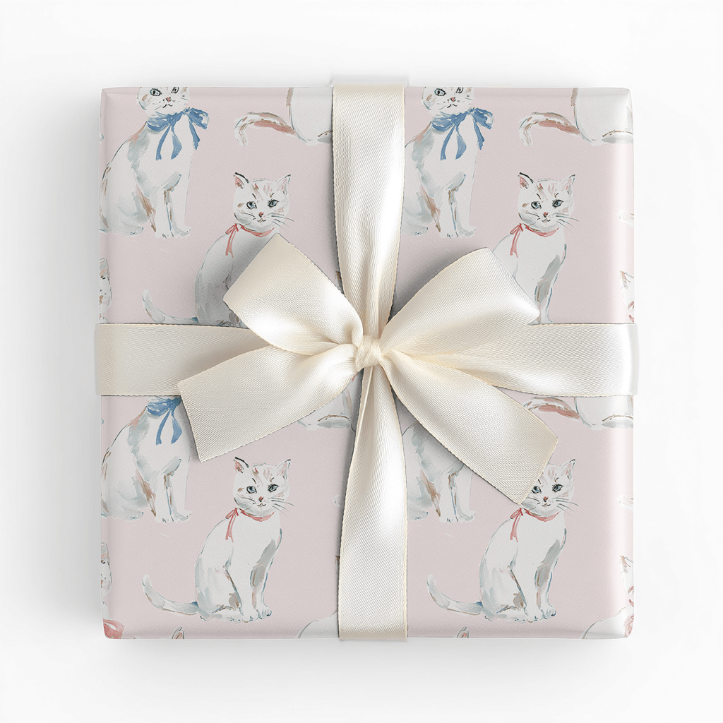 Sassy Cats - Wrapping Paper - Benton Lane Home - Lemon Park