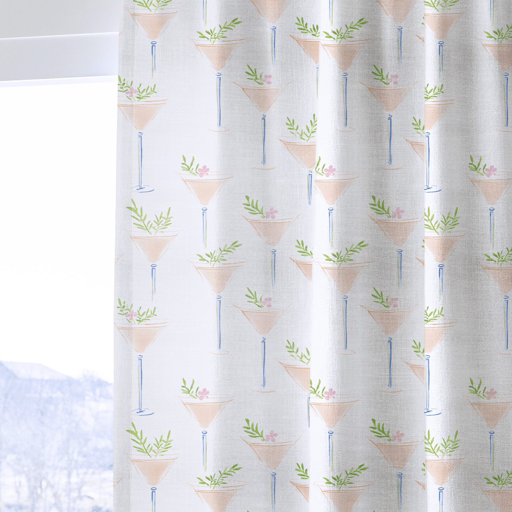 Sassy Spritz - Drapery - Benton Lane Home - Lemon Park