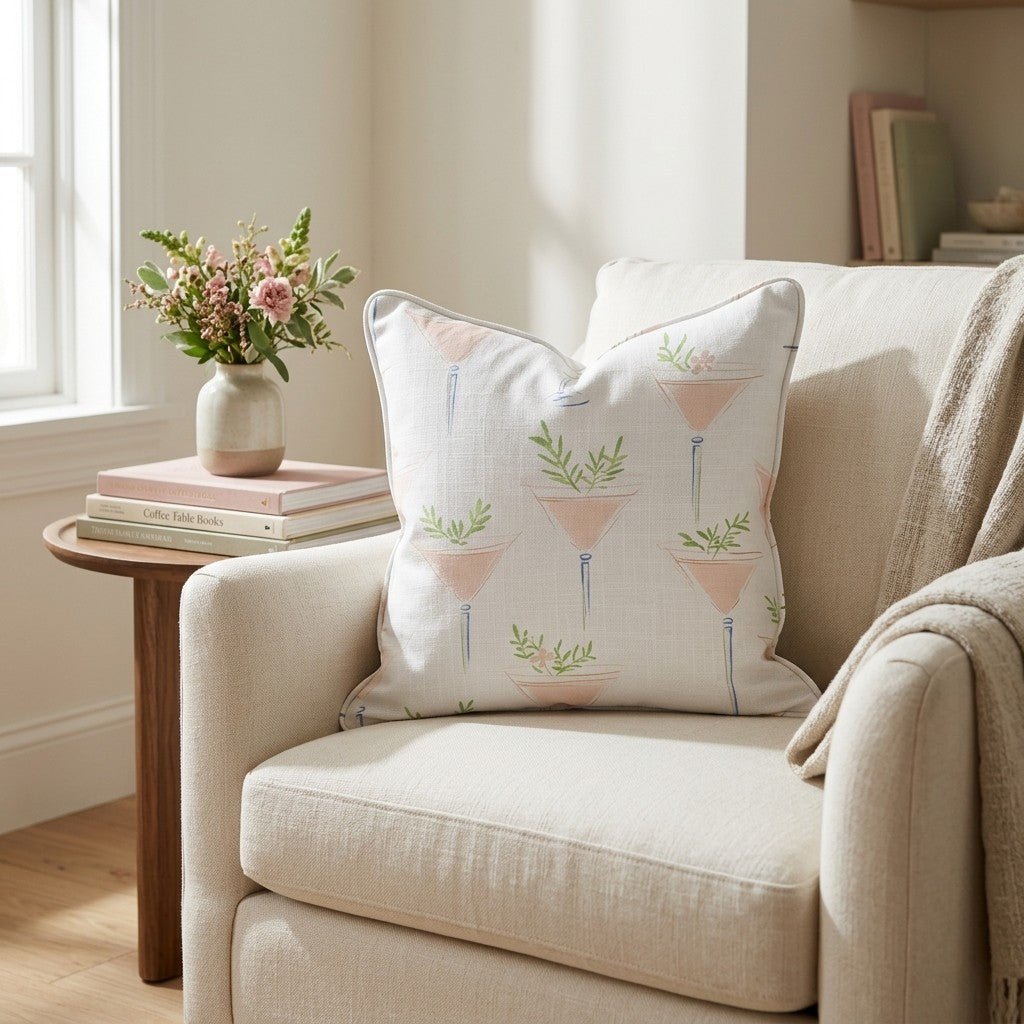 Sassy Spritz Throw Pillow - Lemon Park