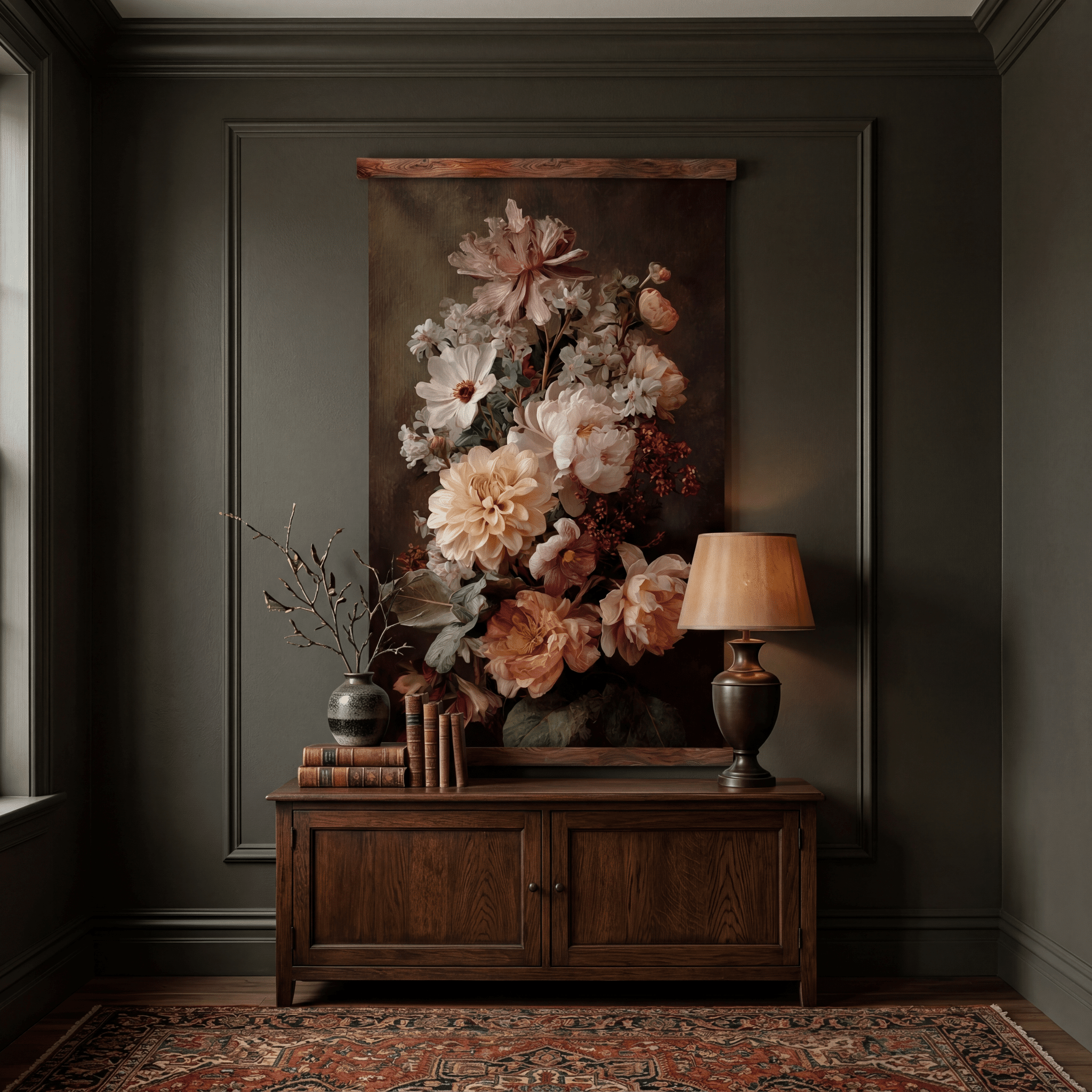 Savanna Florals - Tapestry - Benton Lane Home - Painted Paper