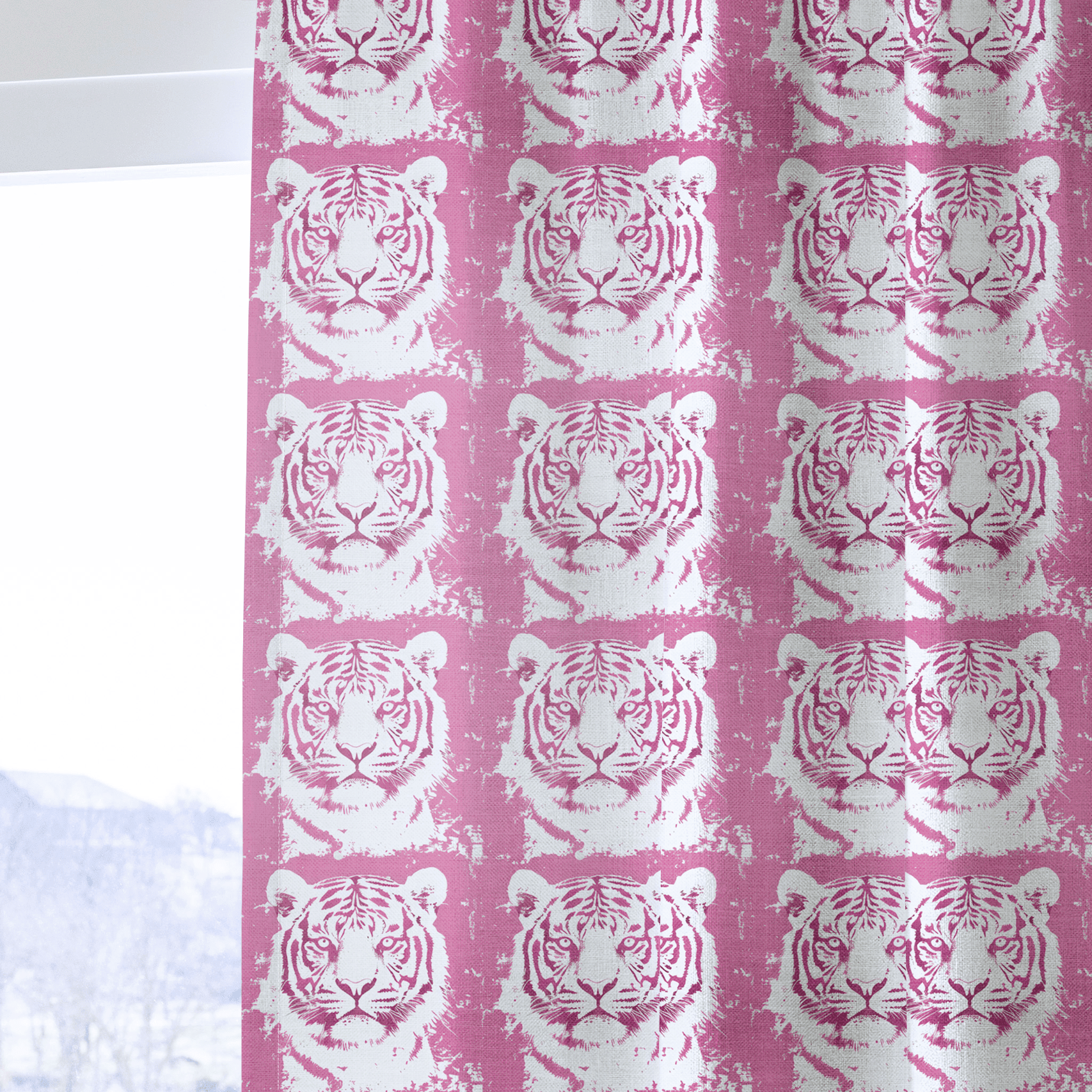 Savannah's Roar - Drapery - Benton Lane Home - Lemon Park