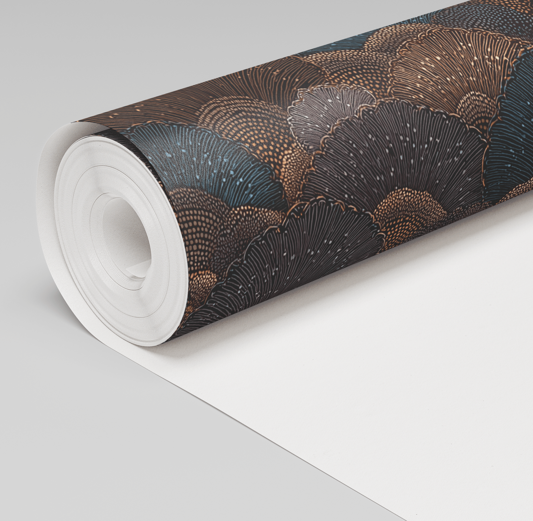 Scallop Mirage Wallpaper - Benton Lane Home - Painted Paper