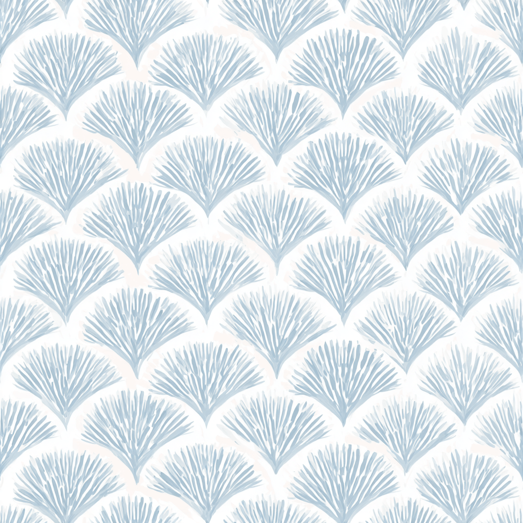 Scalloped Sky Wallpaper - Benton Lane Home - Lemon Park