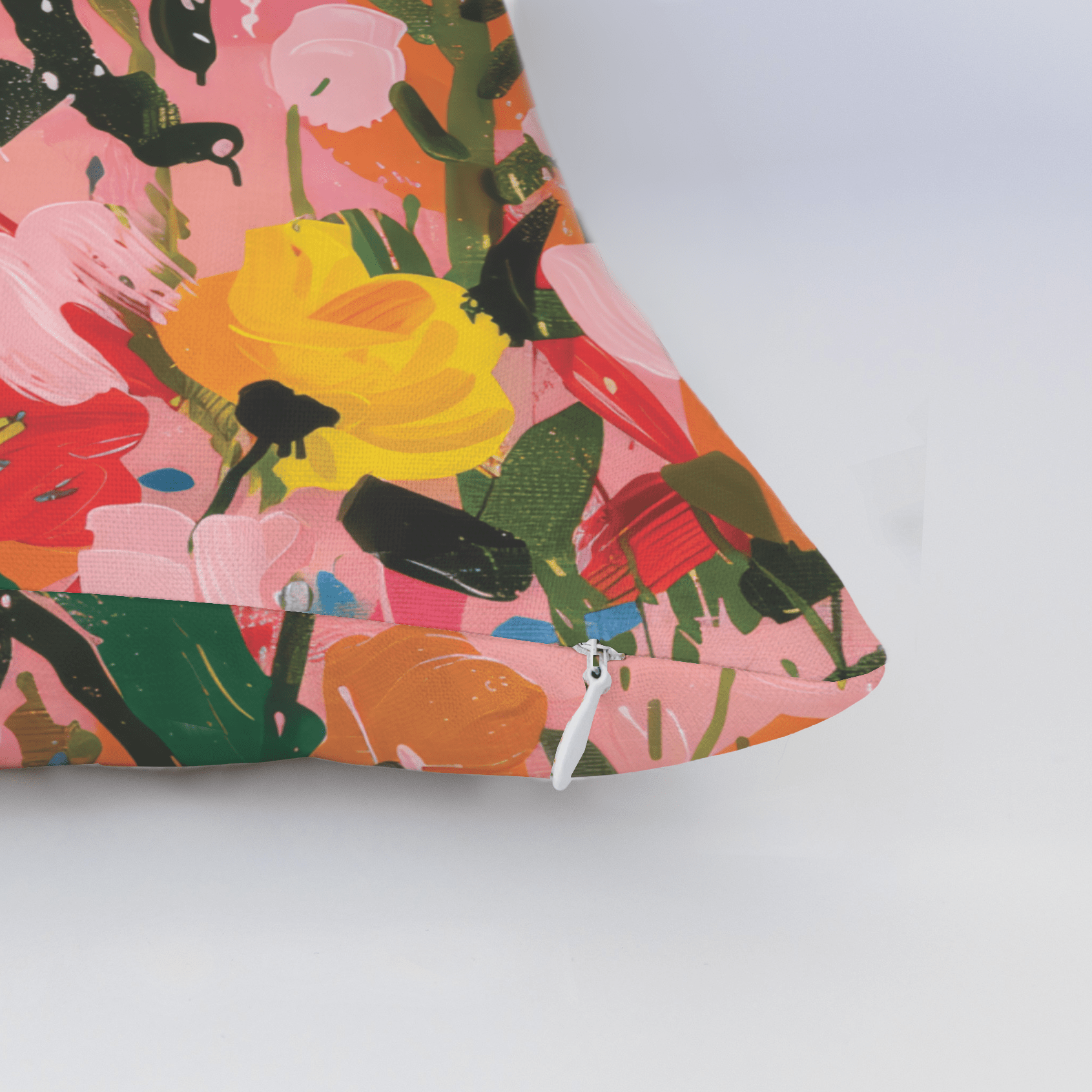 Scarlett's Spring Canvas Throw Pillow - Lemon Park