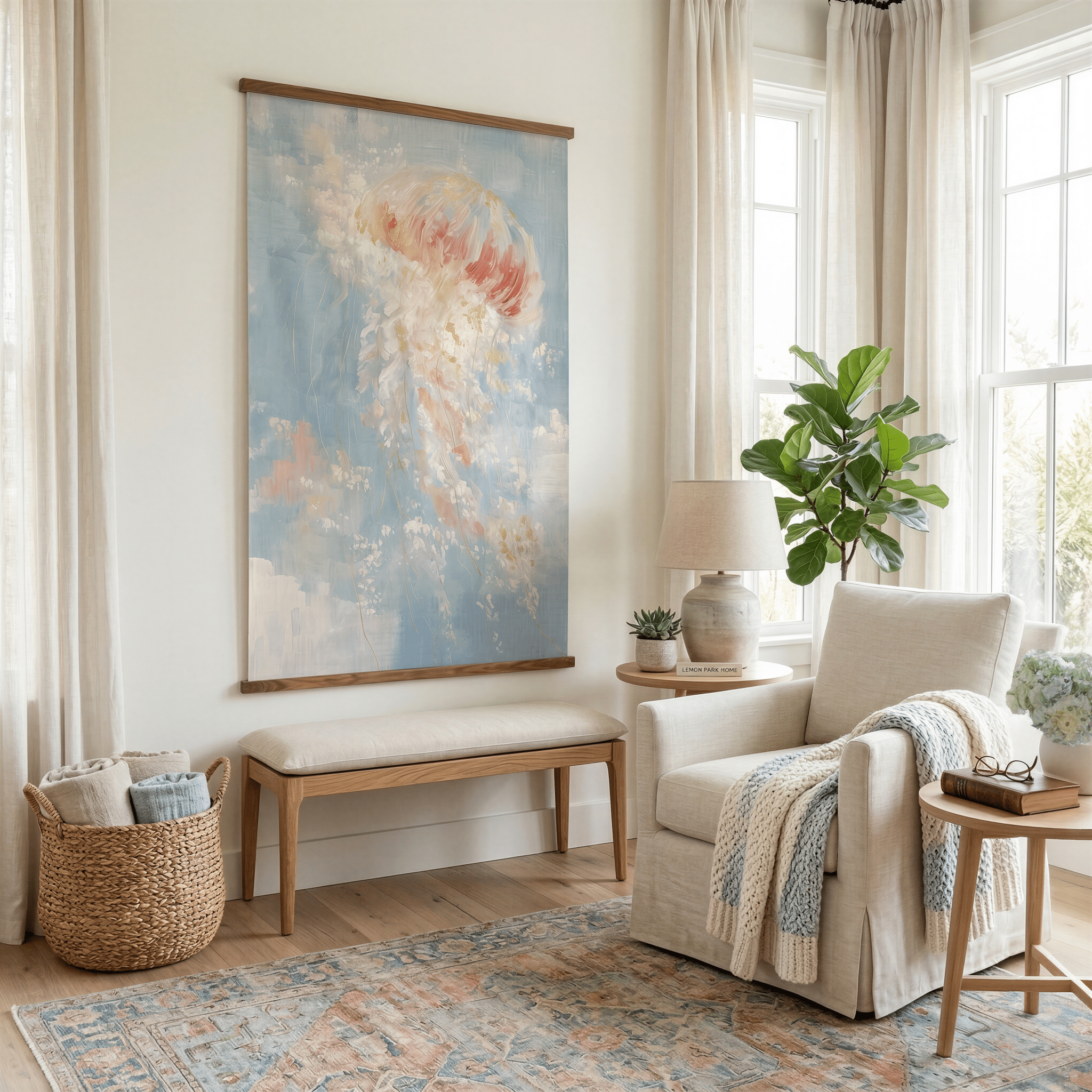 Sea Drift - Tapestry - Benton Lane Home - Lemon Park