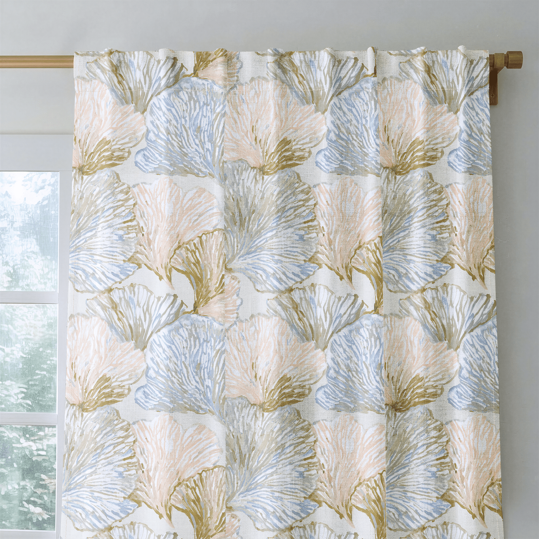 Sea Fan - Drapery - Benton Lane Home - Lemon Park