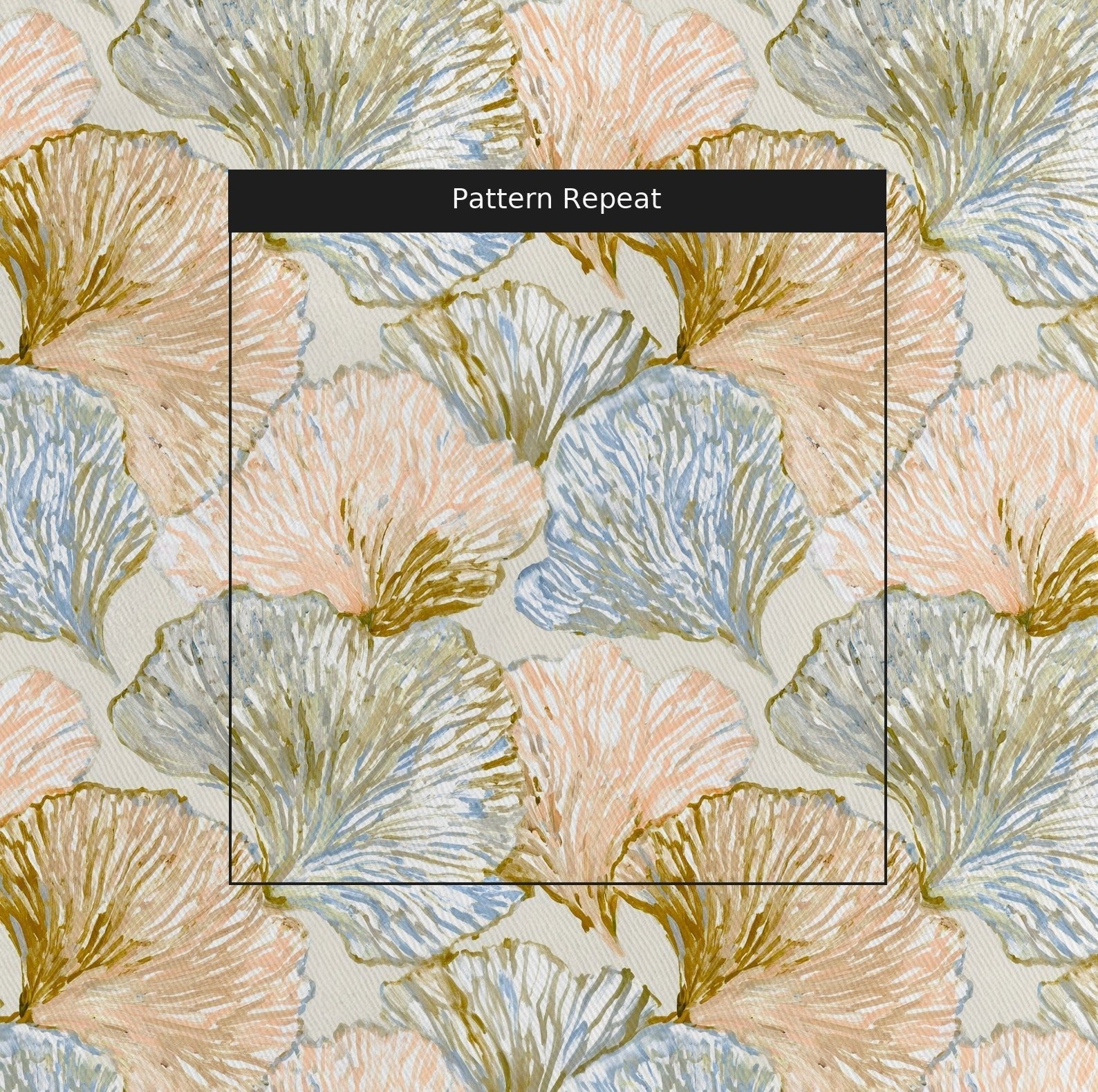 Sea Fan - Fabric - Benton Lane Home - Lemon Park