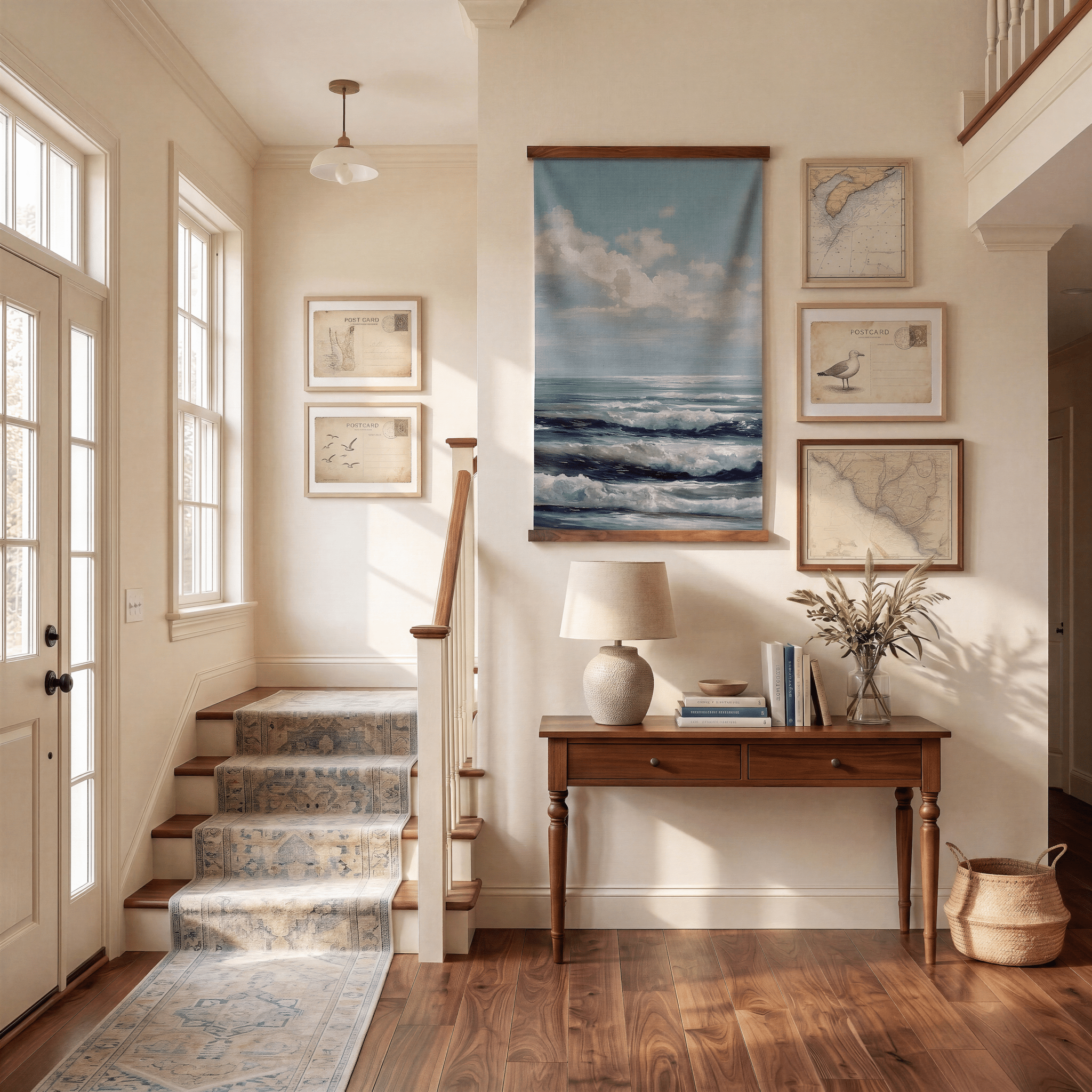 Sea Glass Forcast - Tapestry - Benton Lane Home - Lemon Park
