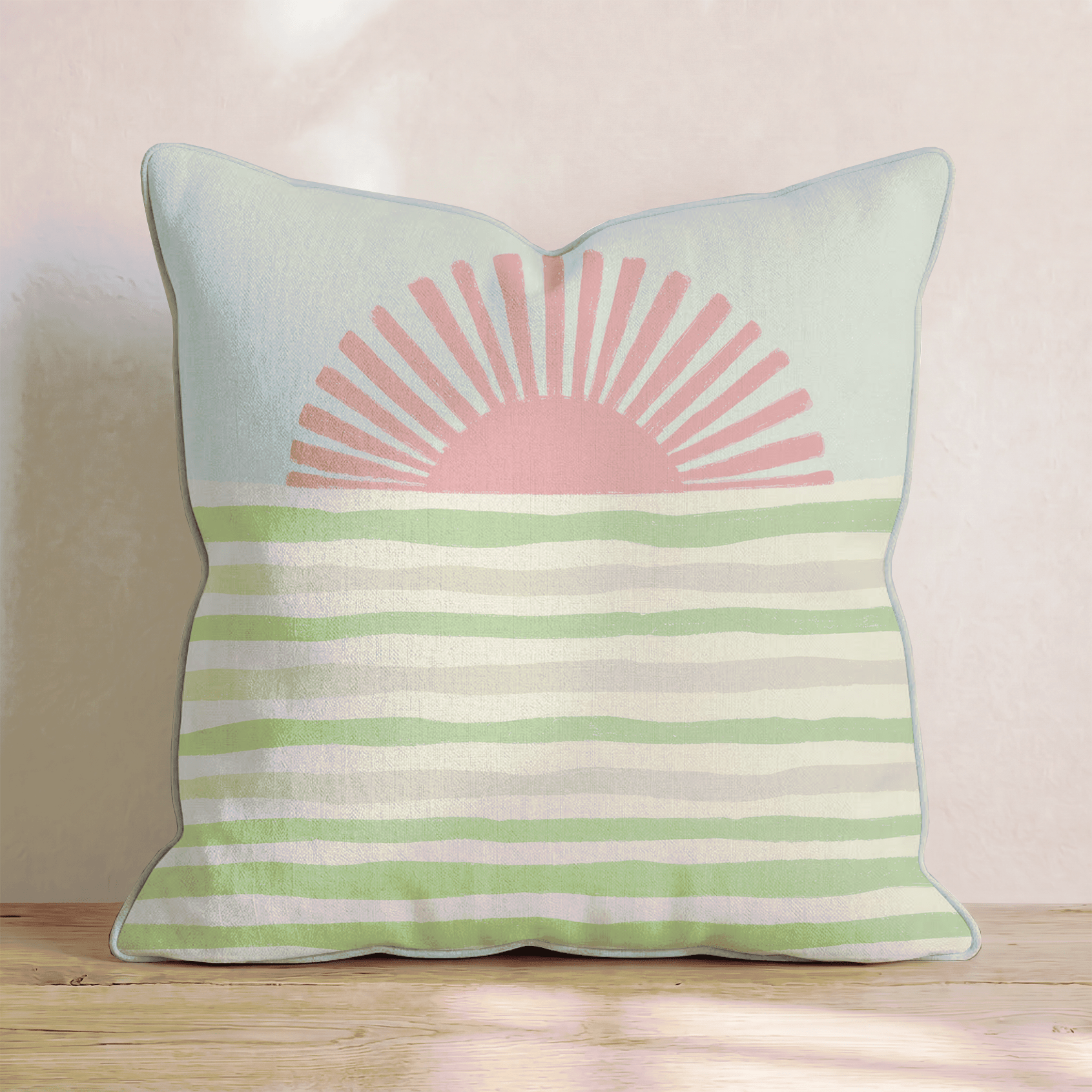 Seabreeze Sunset Throw Pillow - Benton Lane Home - Hillcroft Home