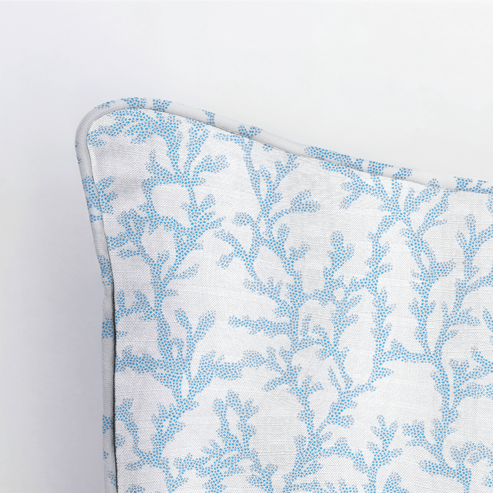 Seafoam Meadow Throw Pillow - Benton Lane Home - Lemon Park