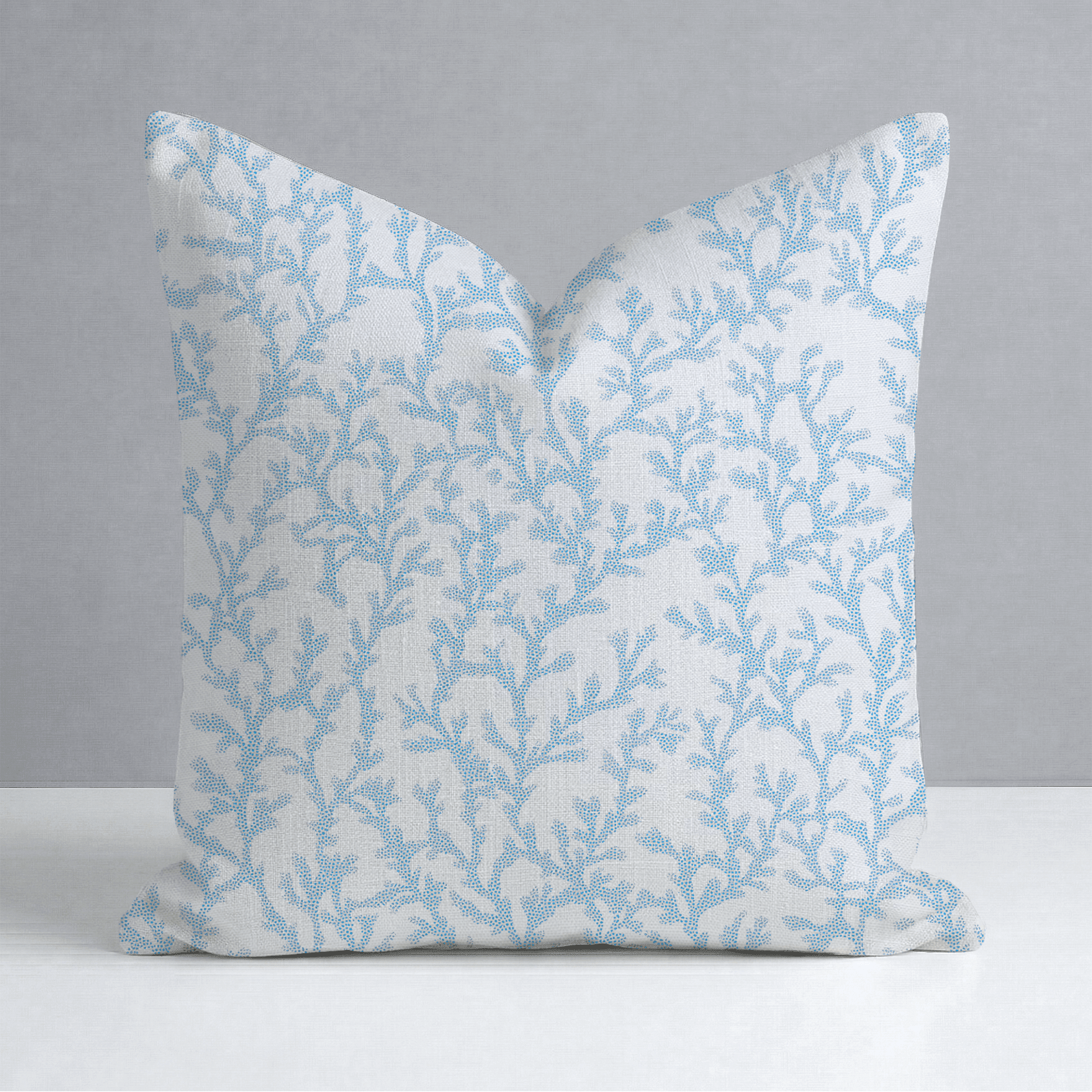 Seafoam Meadow Throw Pillow - Benton Lane Home - Lemon Park