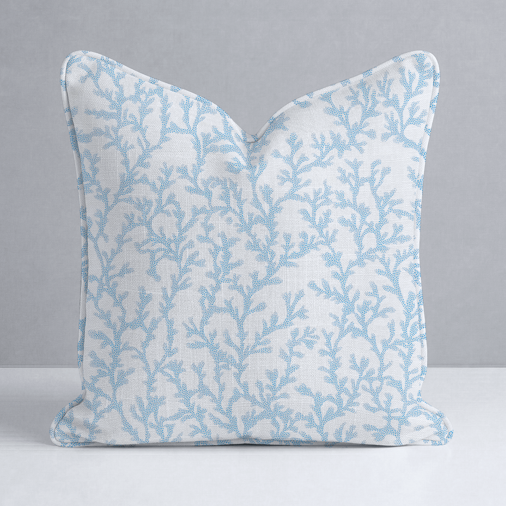 Seafoam Meadow Throw Pillow - Benton Lane Home - Lemon Park