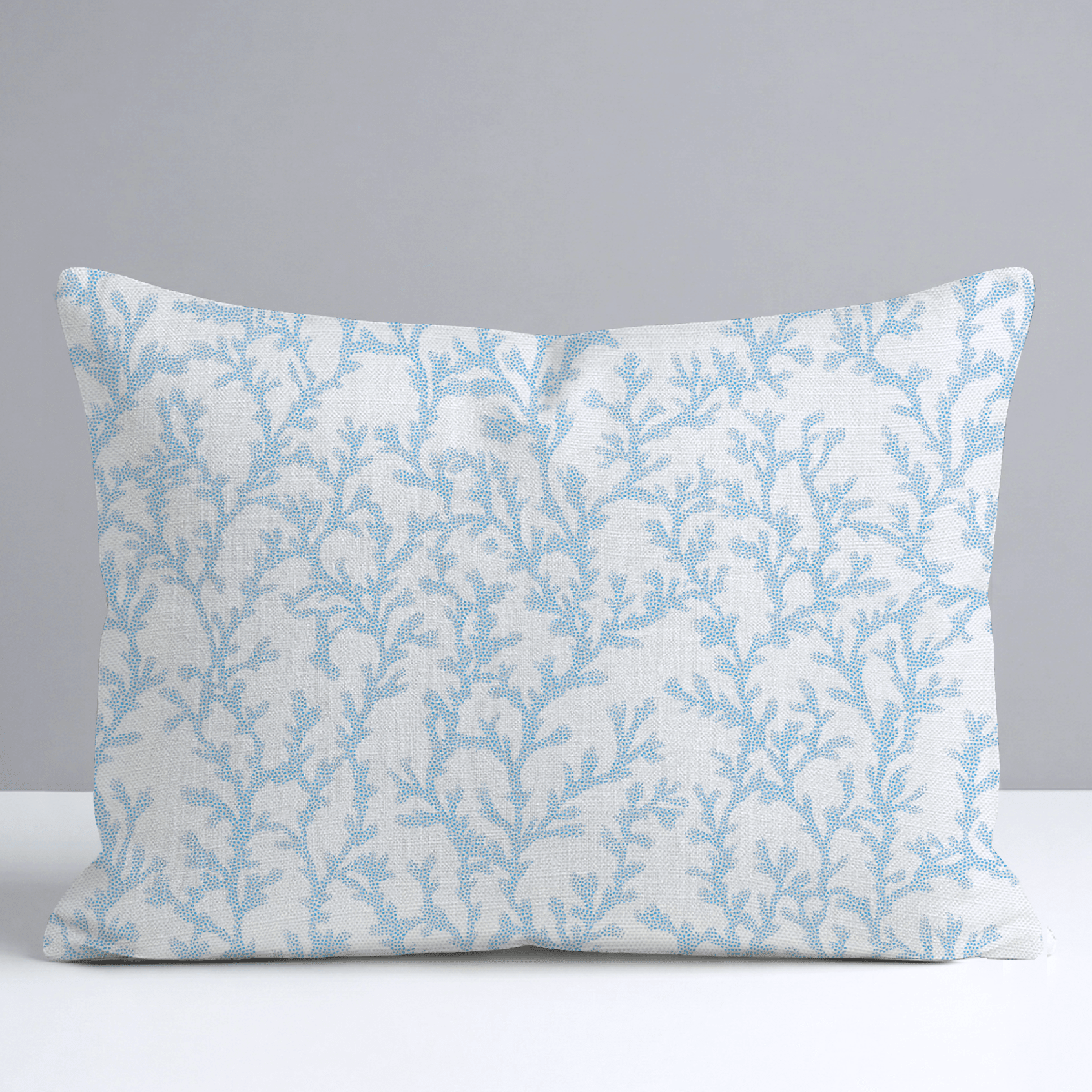 Seafoam Meadow Throw Pillow - Benton Lane Home - Lemon Park