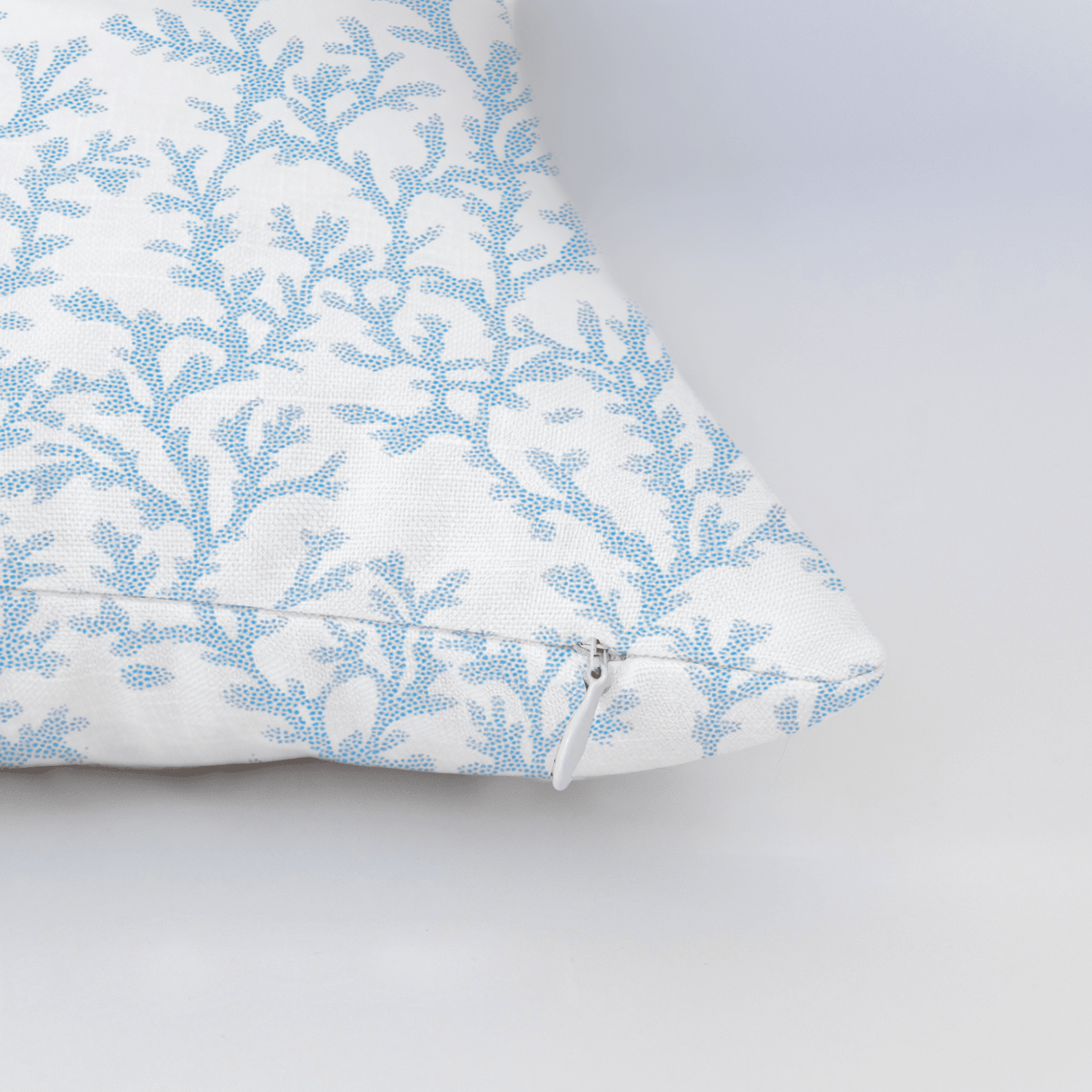 Seafoam Meadow Throw Pillow - Benton Lane Home - Lemon Park