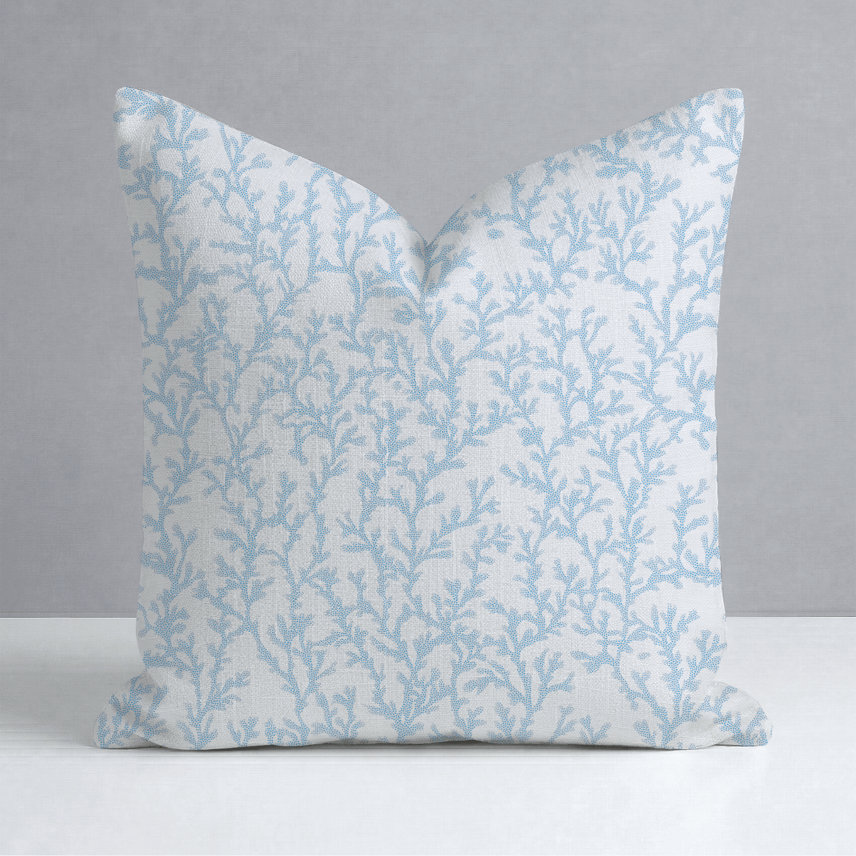 Seafoam Meadow Throw Pillow - Benton Lane Home - Lemon Park