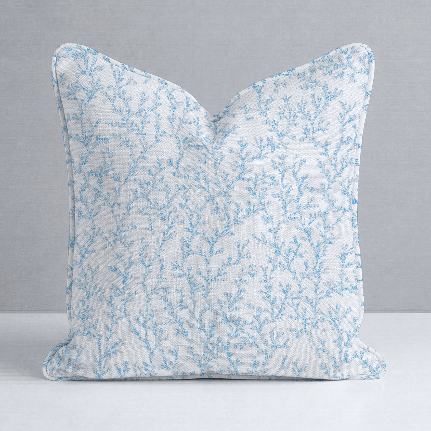 Seafoam Meadow Throw Pillow - Benton Lane Home - Lemon Park